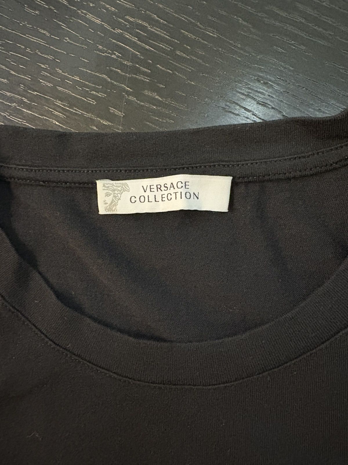 Versace Versace Black T-Shirt Embroidered Medusa Logo Size US M / EU 48-50 / 2 - 6 Thumbnail