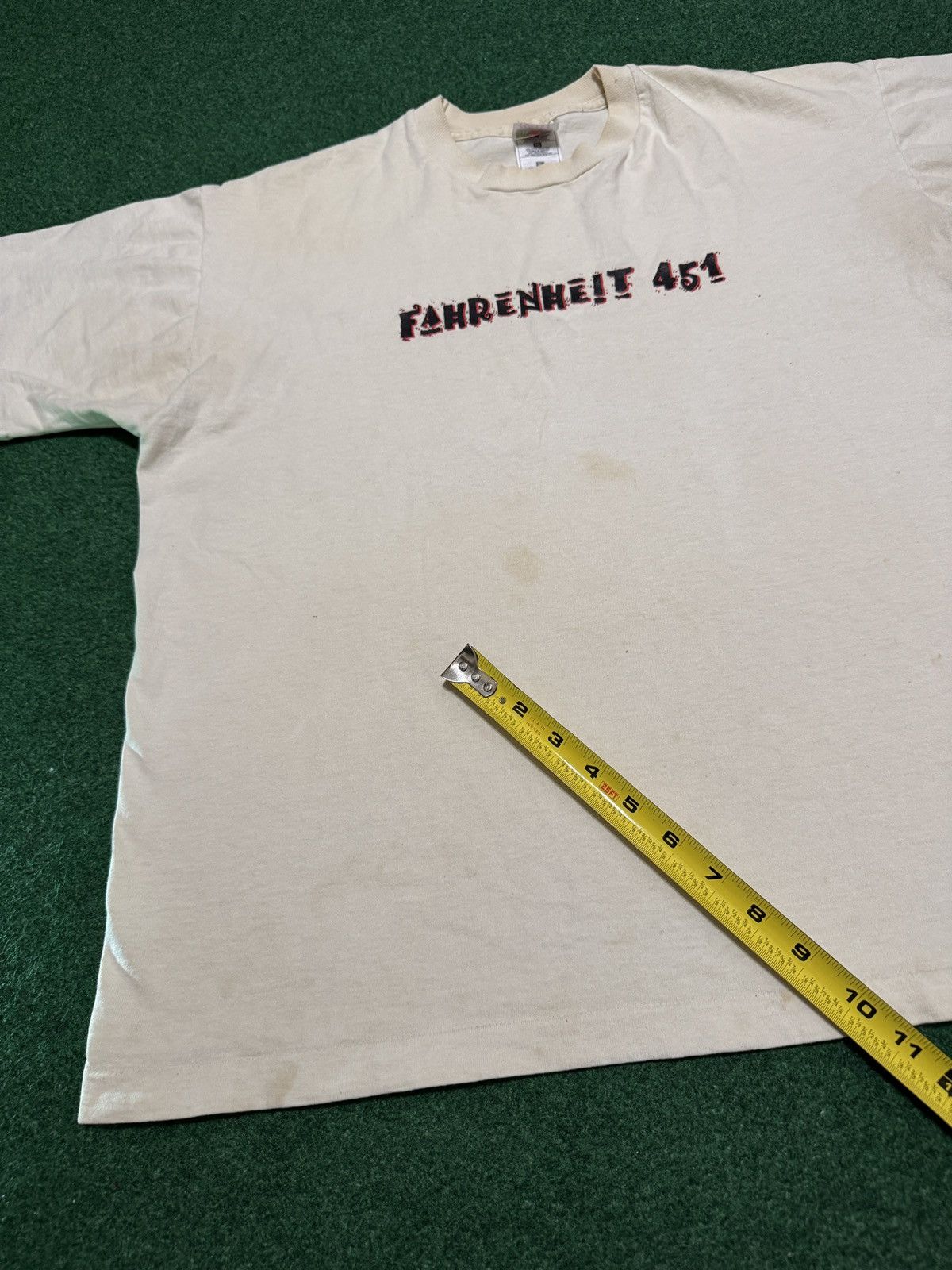 Band Tees Vintage Fahrenheit 451 NYHC XL 90s Hardcore Band T Shirt Size US XL / EU 56 / 4 - 6 Thumbnail