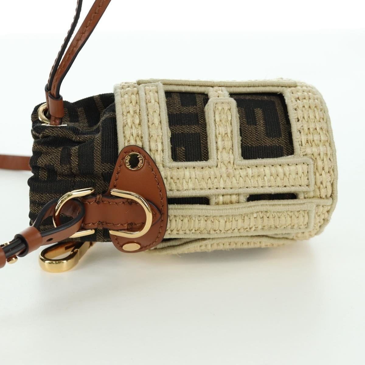Fendi Fendi Step Out Chain Zucca Mamma Baguette Crossbody Bag Size ONE SIZE - 4 Thumbnail