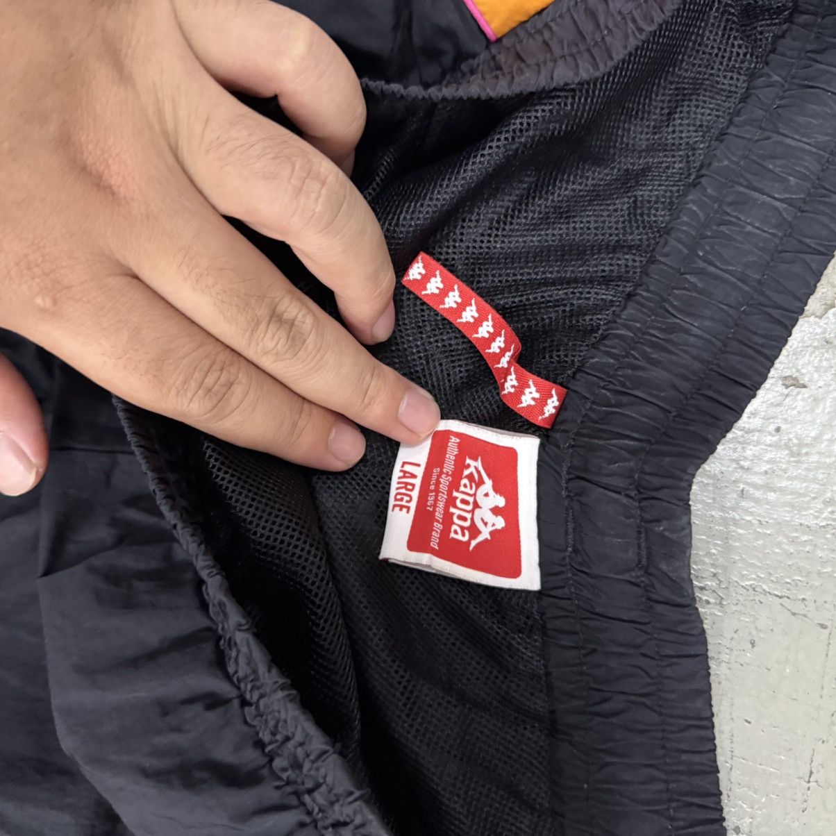 Kappa 🚨Kappa 222 Big Banda Drako Nylon Track Pants🚨 Size US 32 / EU 48 - 6 Thumbnail