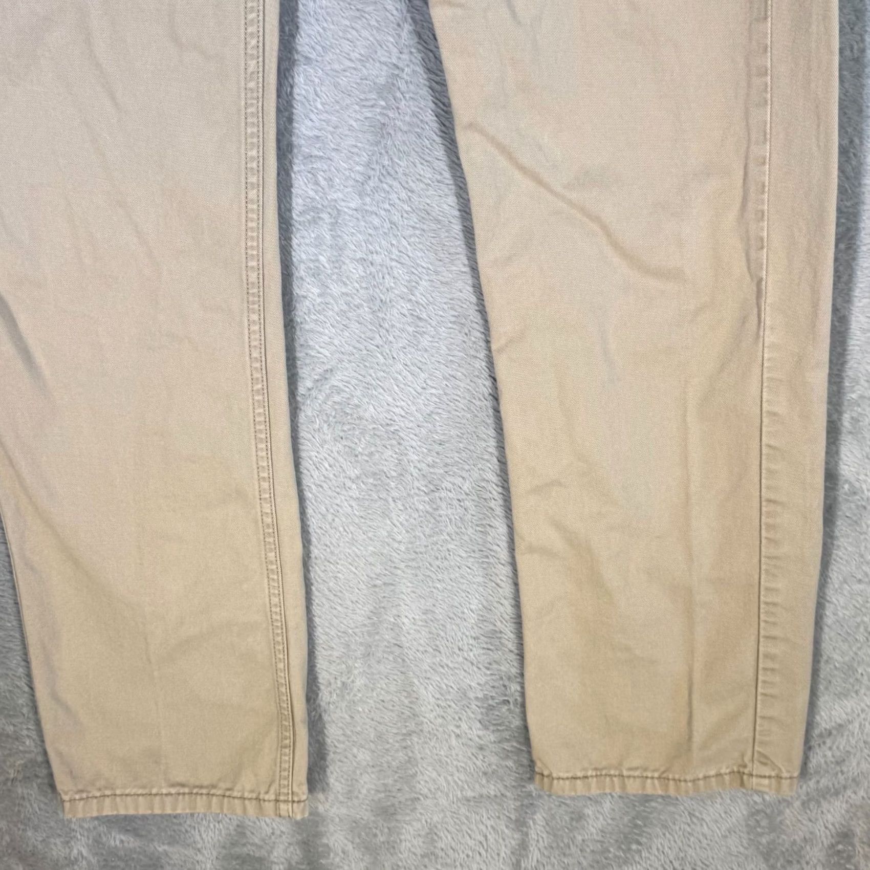 Levi's Levi’s 514 Jeans Men’s Beige Denim 31x32 Mid Rise Straight Size US 31 - 5 Thumbnail