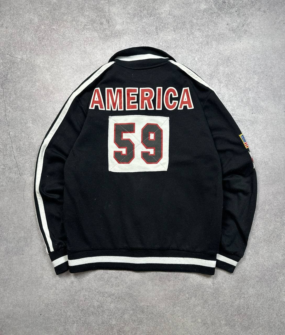 American Apparel Vintage America Zip-Up Sweatshirt, Size M – Classic 90s Size US M / EU 48-50 / 2 - 4 Thumbnail