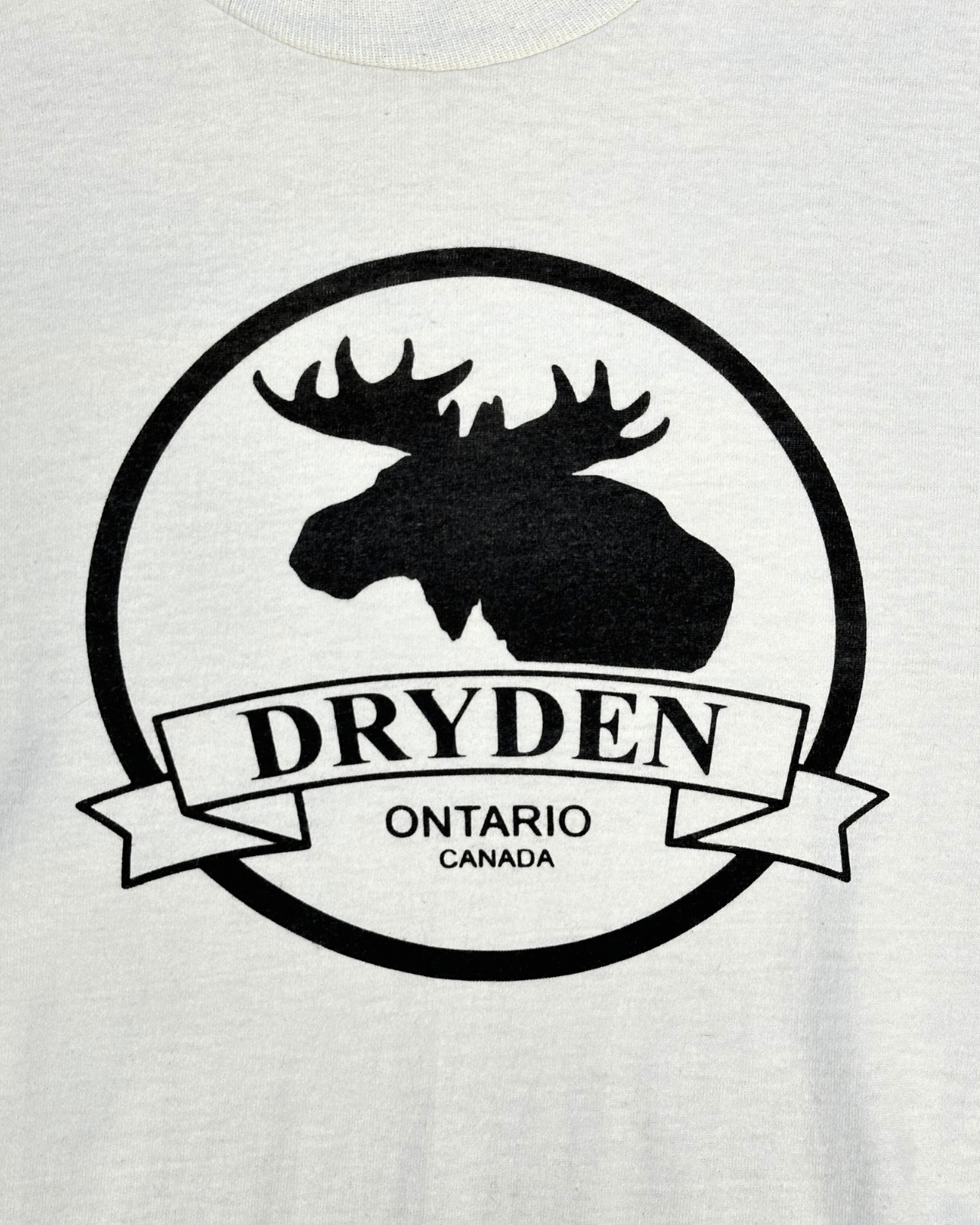 Fruit Of The Loom × Vintage Vintage Fruit of the Loom Single Stitch Dryden Ontario Tee Size US L / EU 52-54 / 3 - 3 Thumbnail