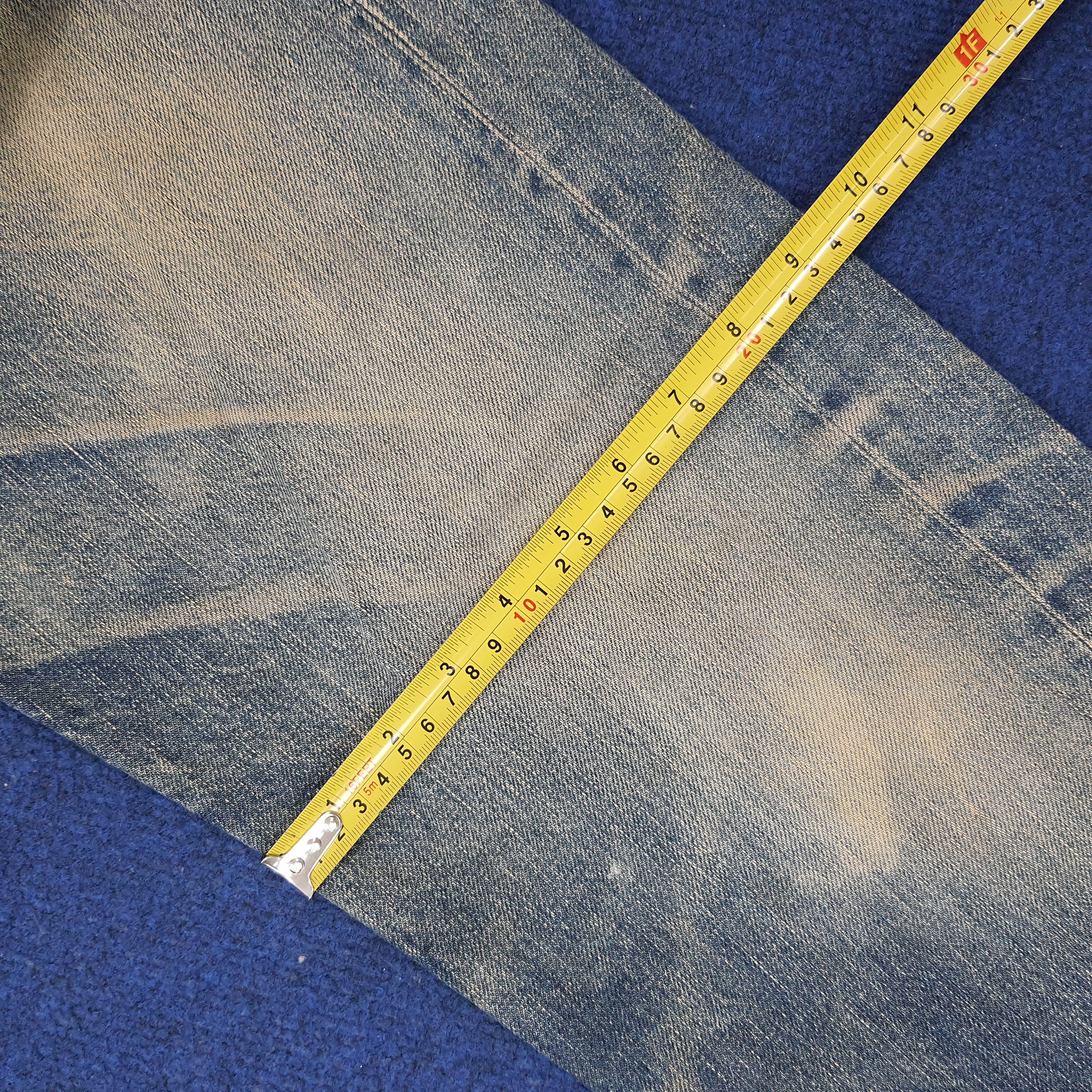Evisu × Japanese Brand × Vintage Vintage Evis Salvadge Japan Custom Daicock Jeans C235N26 Size US 28 / EU 44 - 15 Thumbnail