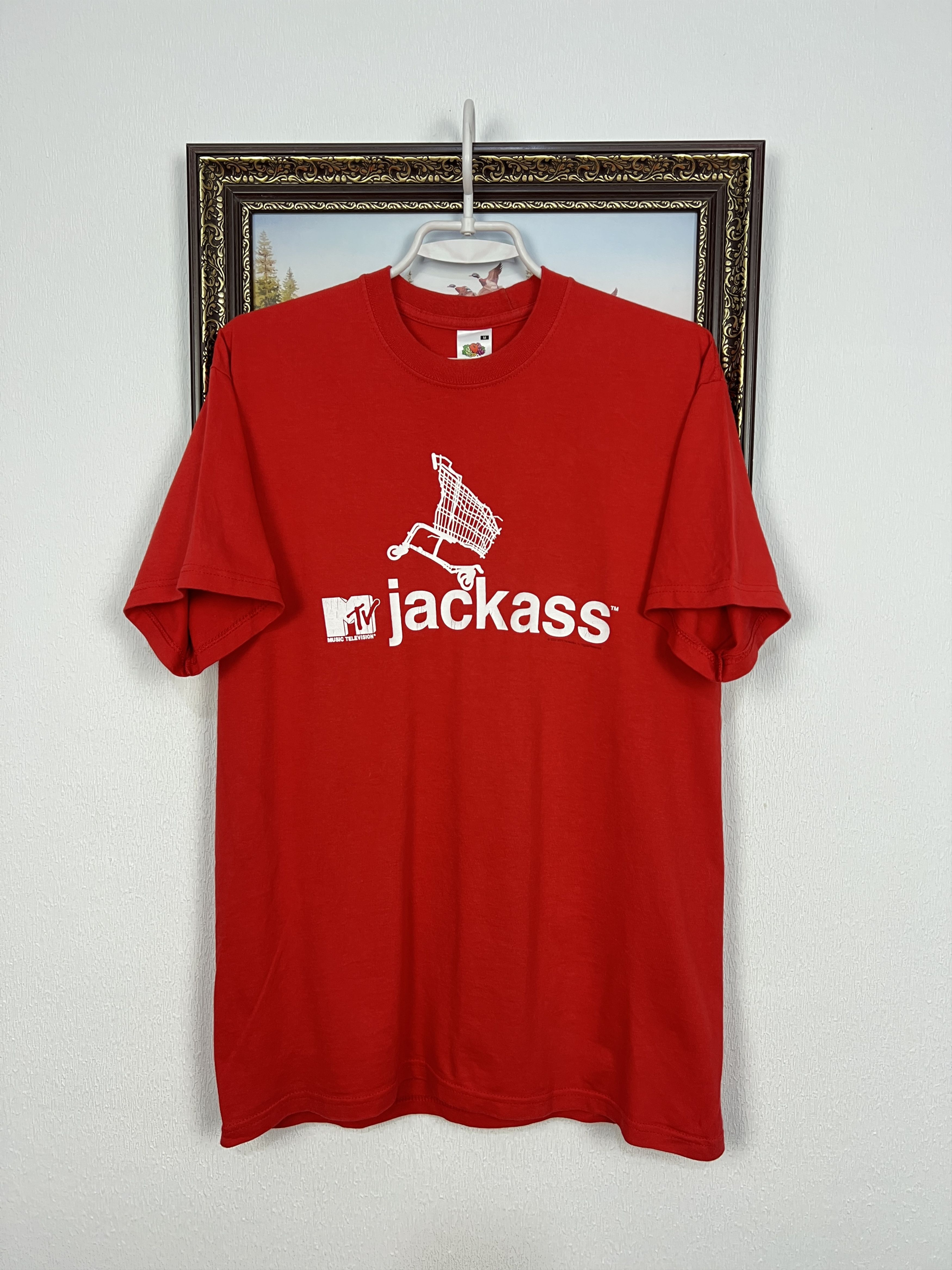 Vintage Vintage MTV Jackass Shopping Cart Shirt Stunt TV Show Size US M / EU 48-50 / 2 - 1 Thumbnail