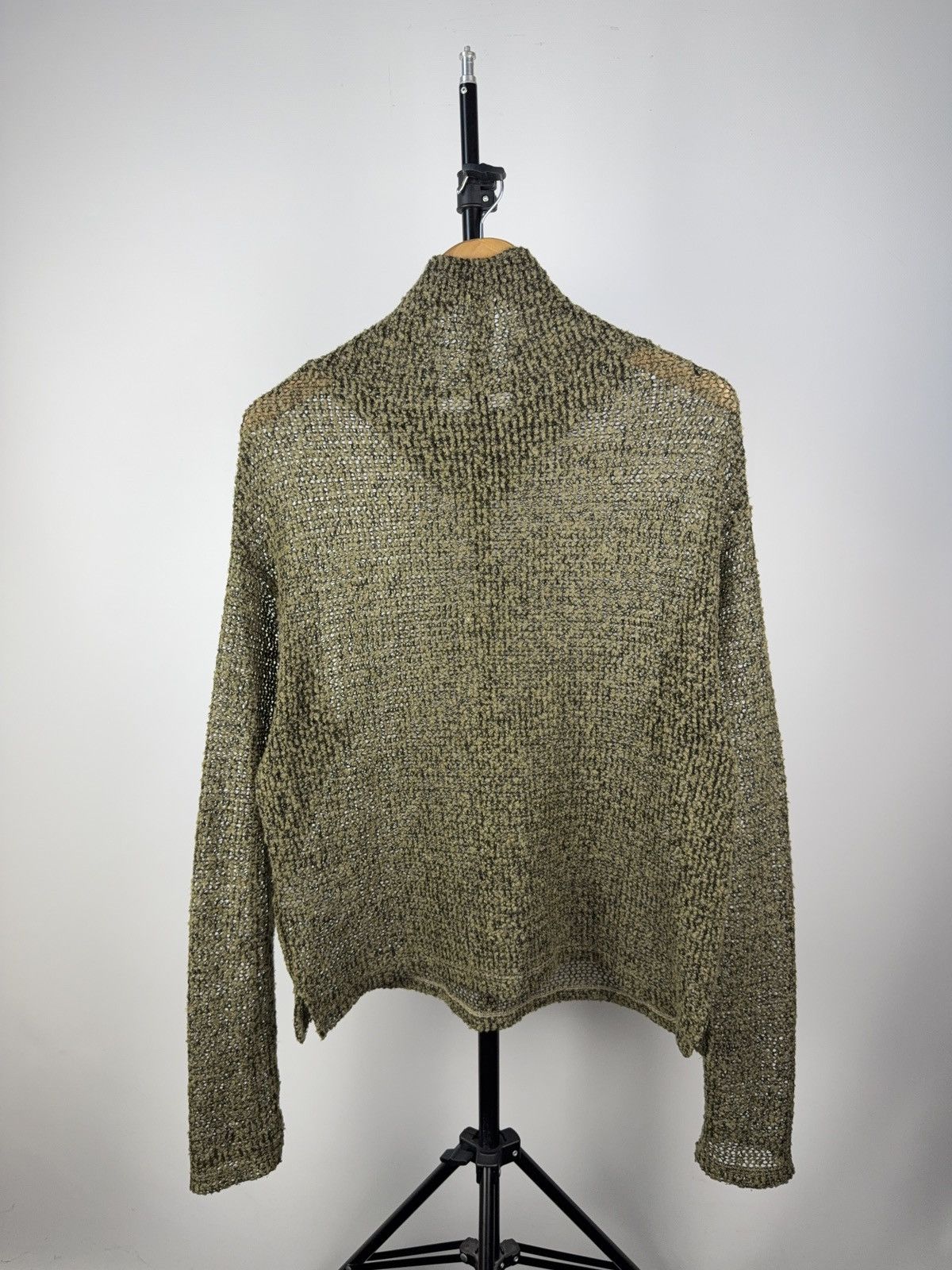 Japanese Brand Y2K Sheer Knit Distressed Sweater Japan style Avant Mood Size M / US 6-8 / IT 42-44 - 6 Thumbnail