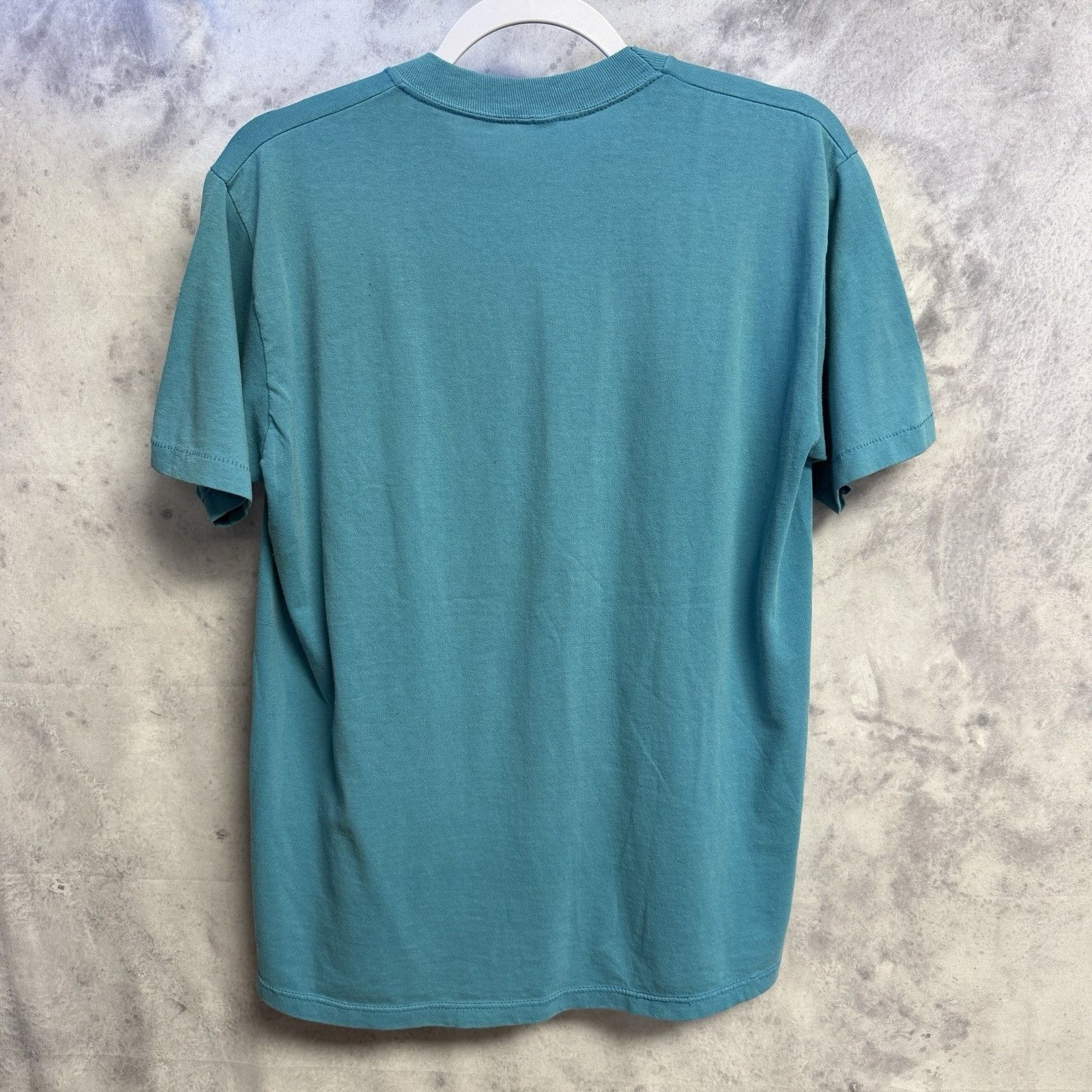 Vintage Vintage 80s California T Shirt Mens L Blue Single Stitch Bea Size US XL / EU 56 / 4 - 3 Thumbnail