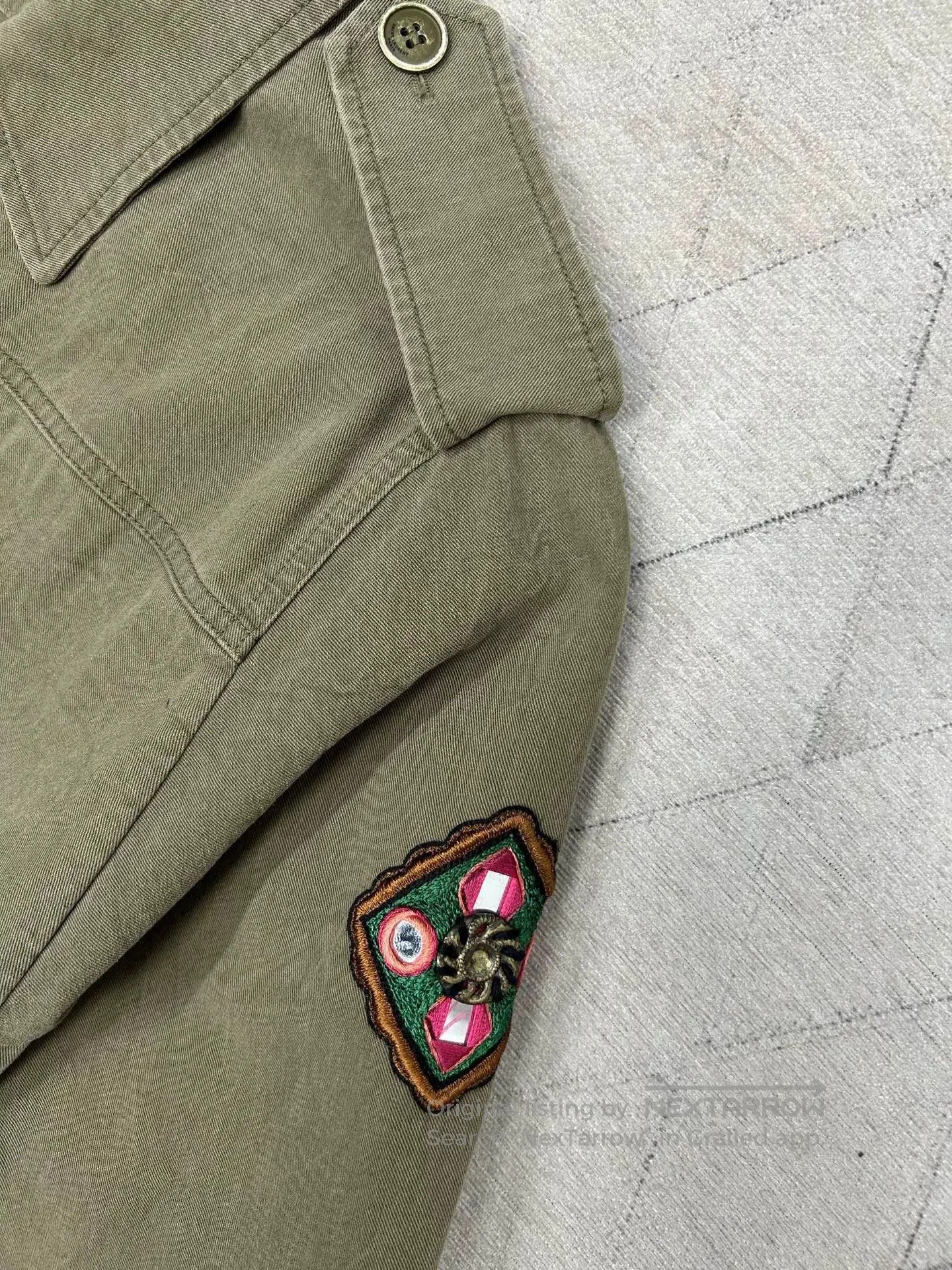 Saint Laurent Paris Saint Laurent SLP Bead Embroidery Safari Jacket. Size US M / EU 48-50 / 2 - 5 Thumbnail