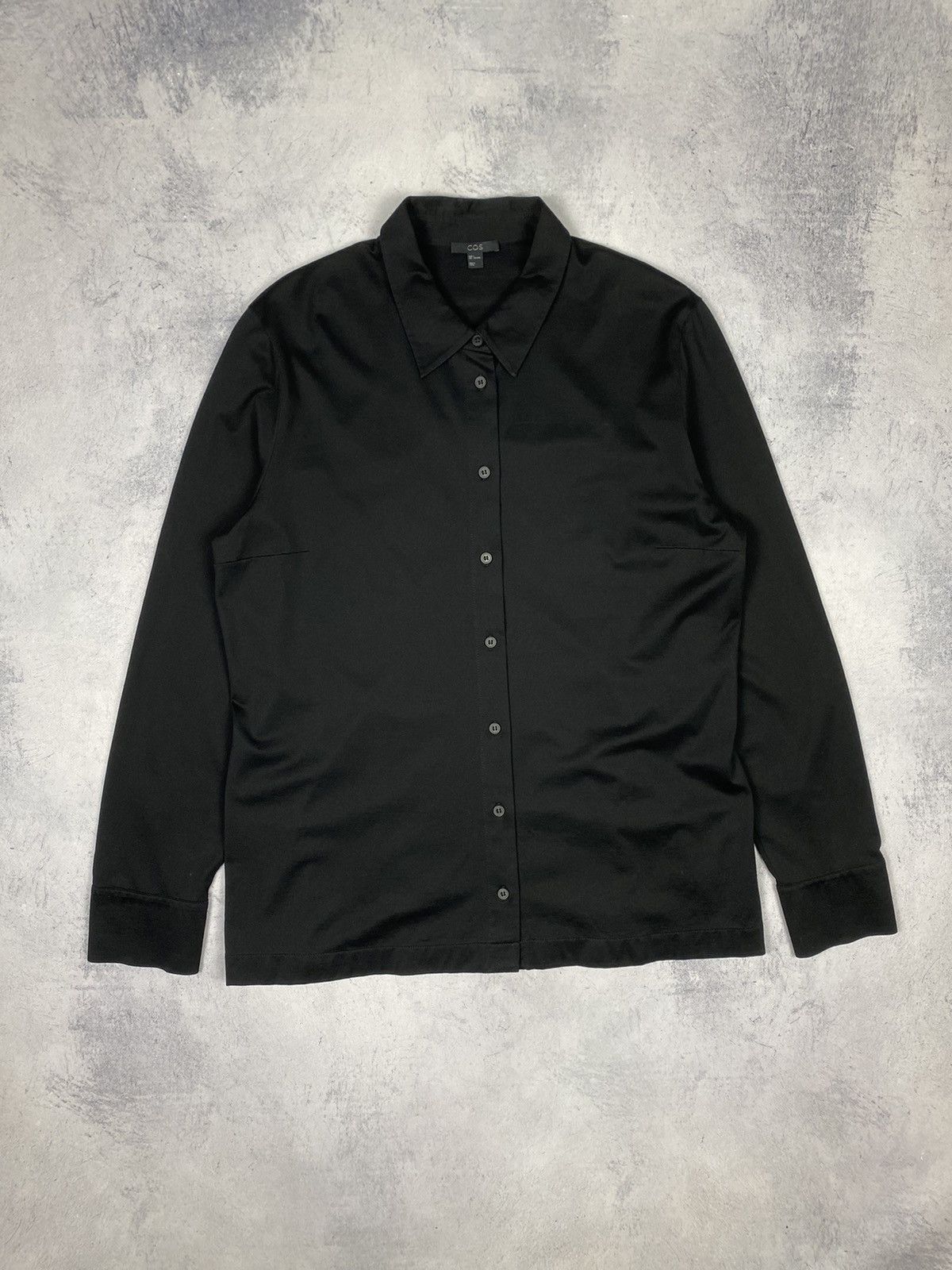 Designer × H&M Cos Designer Casual Button Up Long Sleeve Shirt Size L / US 10 / IT 46 - 2 Thumbnail