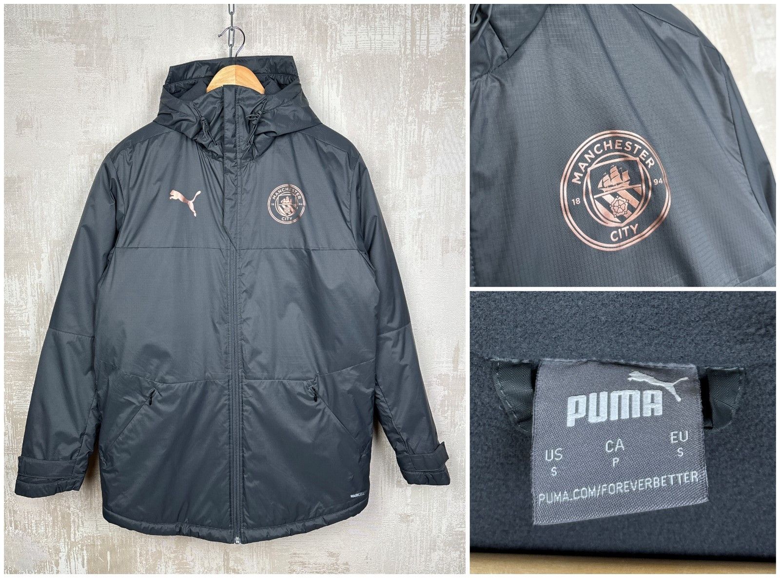 Puma Manchester City 2020-2021 Training Winter Jacket Puma Size US S / EU 44-46 / 1 - 1 Thumbnail