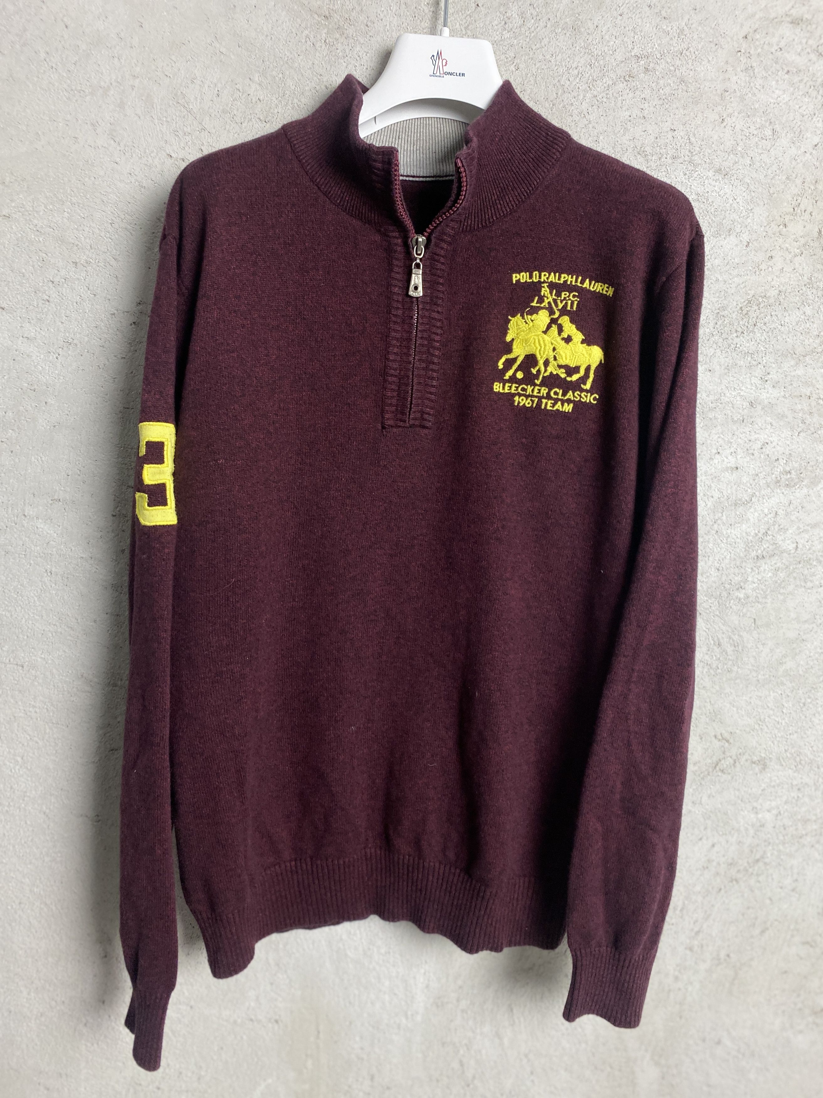 Polo Ralph Lauren Polo Ralph Lauren big pony 3 quarter zip sweatshirt Size US M / EU 48-50 / 2 - 1 Thumbnail