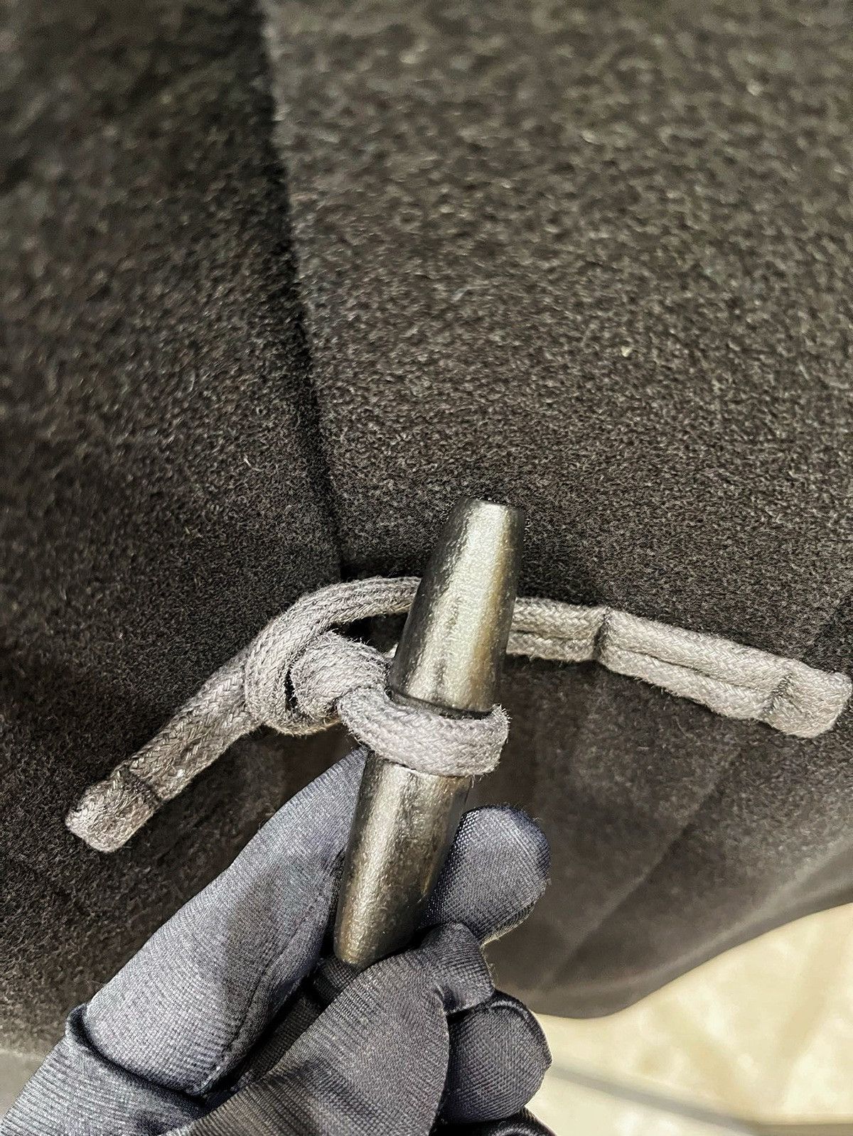Other Black 100% wool duffle coat with tie belt Size M / US 6-8 / IT 42-44 - 4 Thumbnail