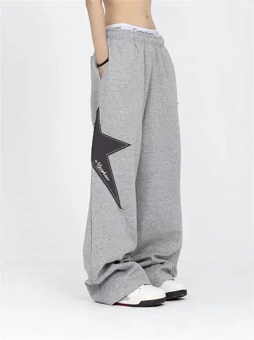 Other Sport Streetwear Pants Star Retro Patchwork Hip Hop Harajuku Size 32" / US 10 / IT 46 - 1 Thumbnail