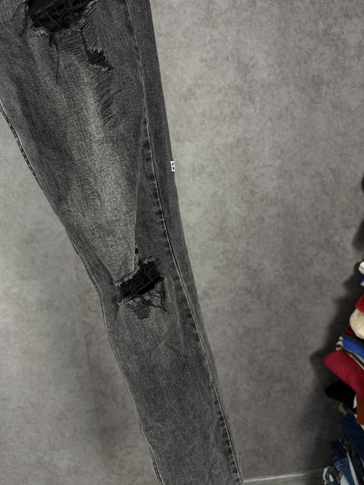 Ksubi Ksubi Japanese designer distressed denim jeans Size US 31 - 3 Thumbnail