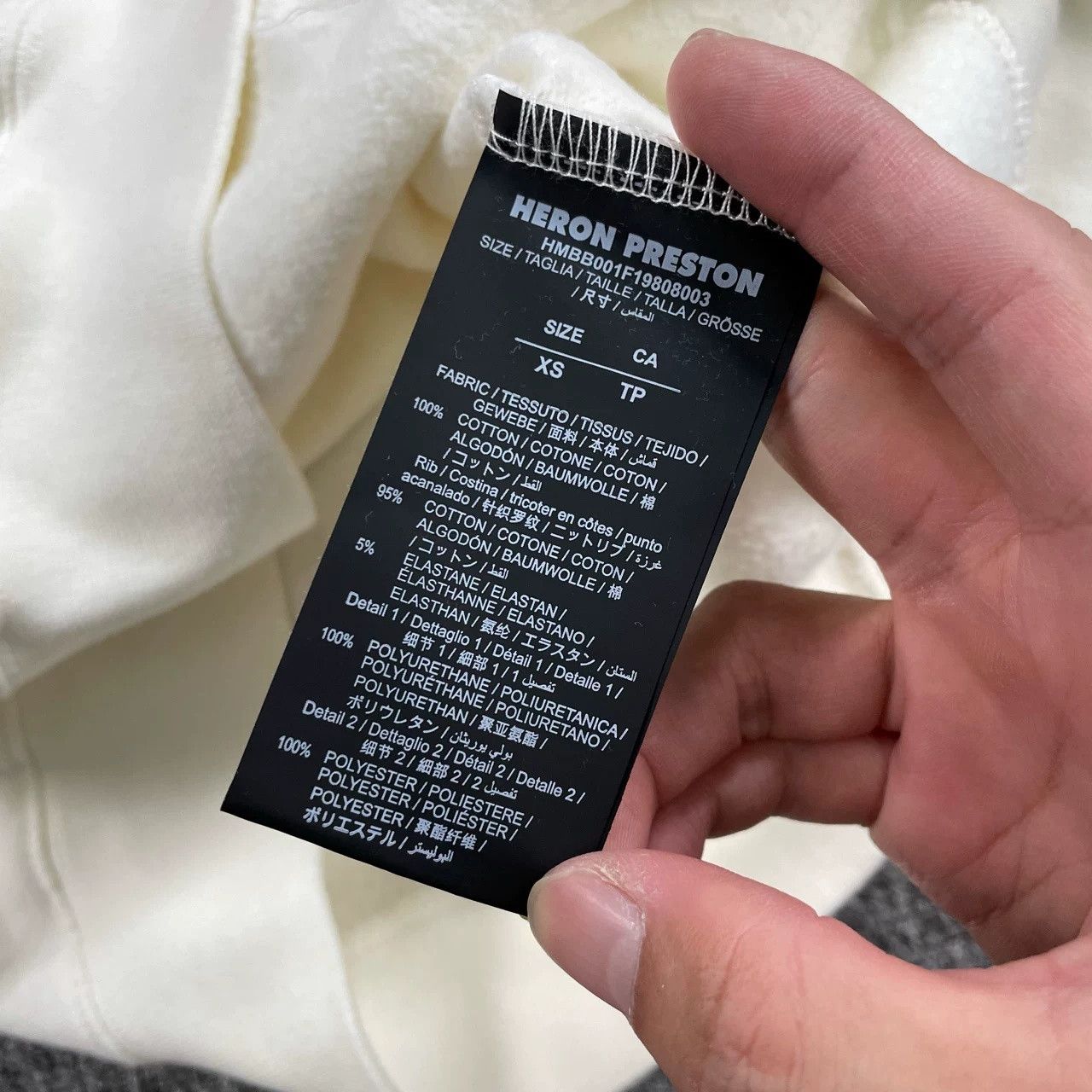 Heron Preston HERON PRESTON White Crane Print Hoodie Size US XS / EU 42 / 0 - 5 Thumbnail