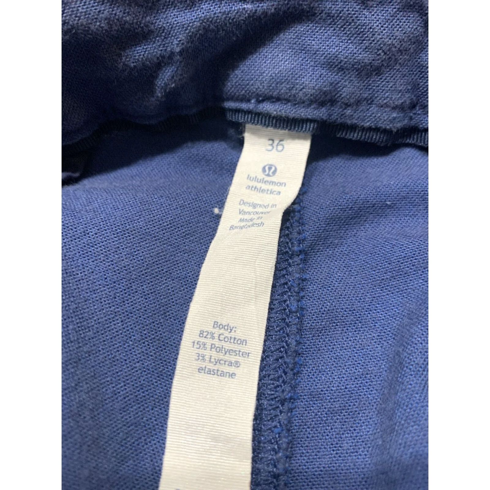 Lululemon Lululemon Commission Shorts Blue Mens 36 9" Inseam Size US 36 / EU 52 - 5 Thumbnail