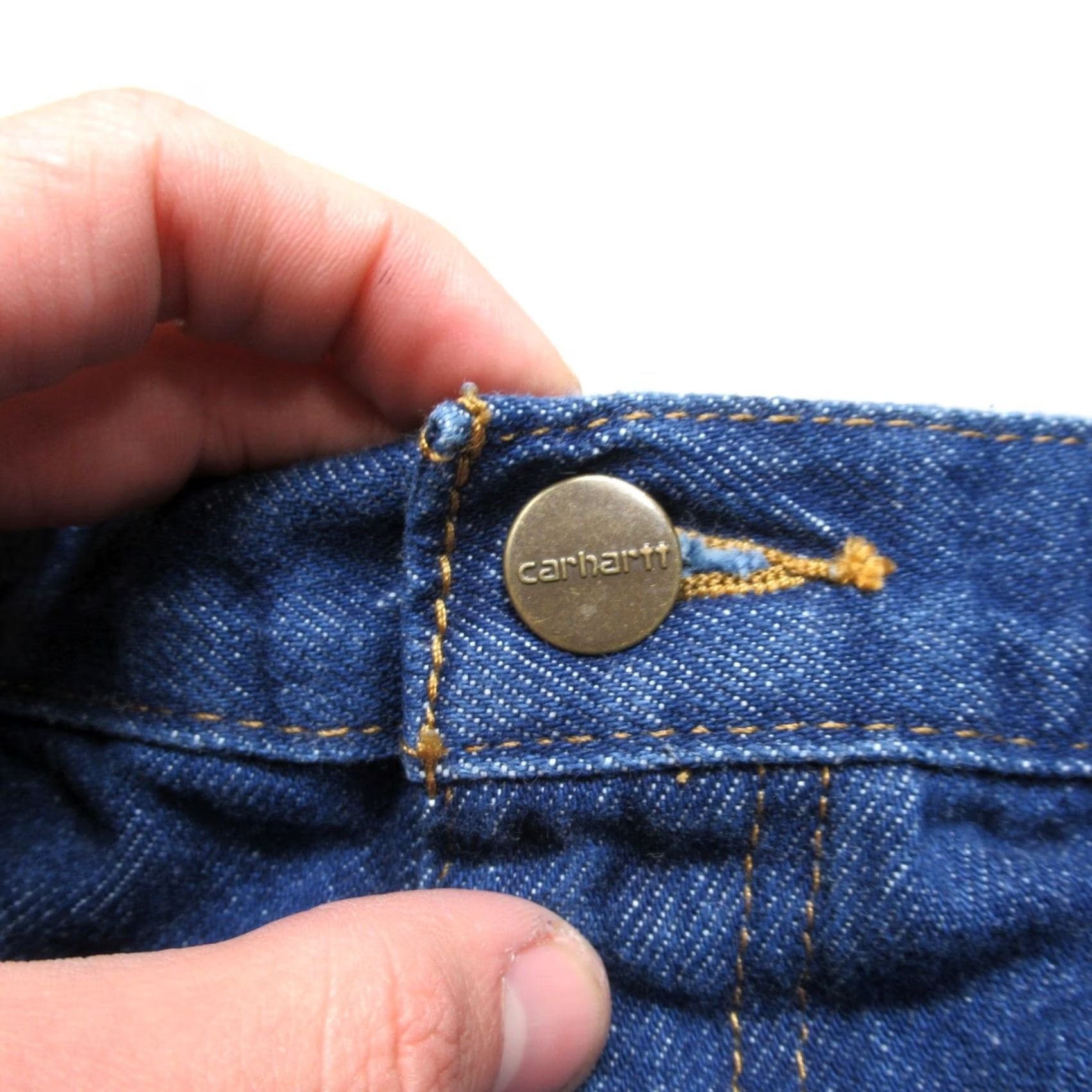 Carhartt VINTAGE Carhartt Jeans Mens 36x30 Medium Wash Denim Rugged Relaxed Fit Wide Leg Work NEW Size US 36 / EU 52 - 5 Thumbnail