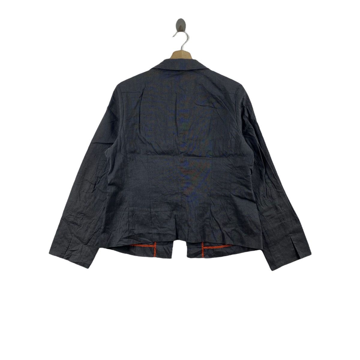 Hiroko Koshino Homme HIROKO BIS By Hiroko Koshino Grey Blazer Coat Jacket Size M / US 6-8 / IT 42-44 - 3 Thumbnail