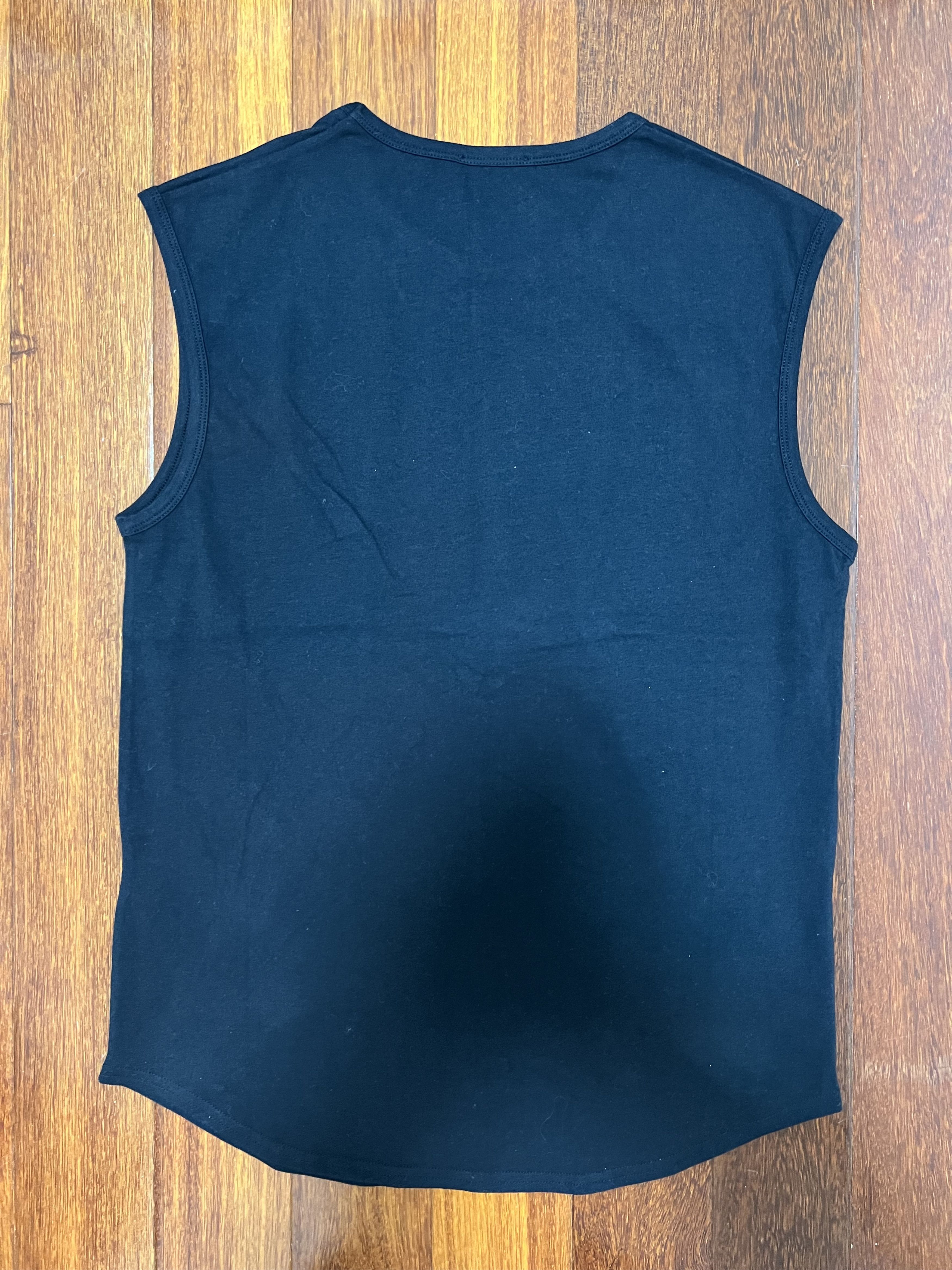 Raf Simons 💚 Raf Simons Redux Teenage Tank Top Black X-Large NEW Size US XL / EU 56 / 4 - 2 Thumbnail