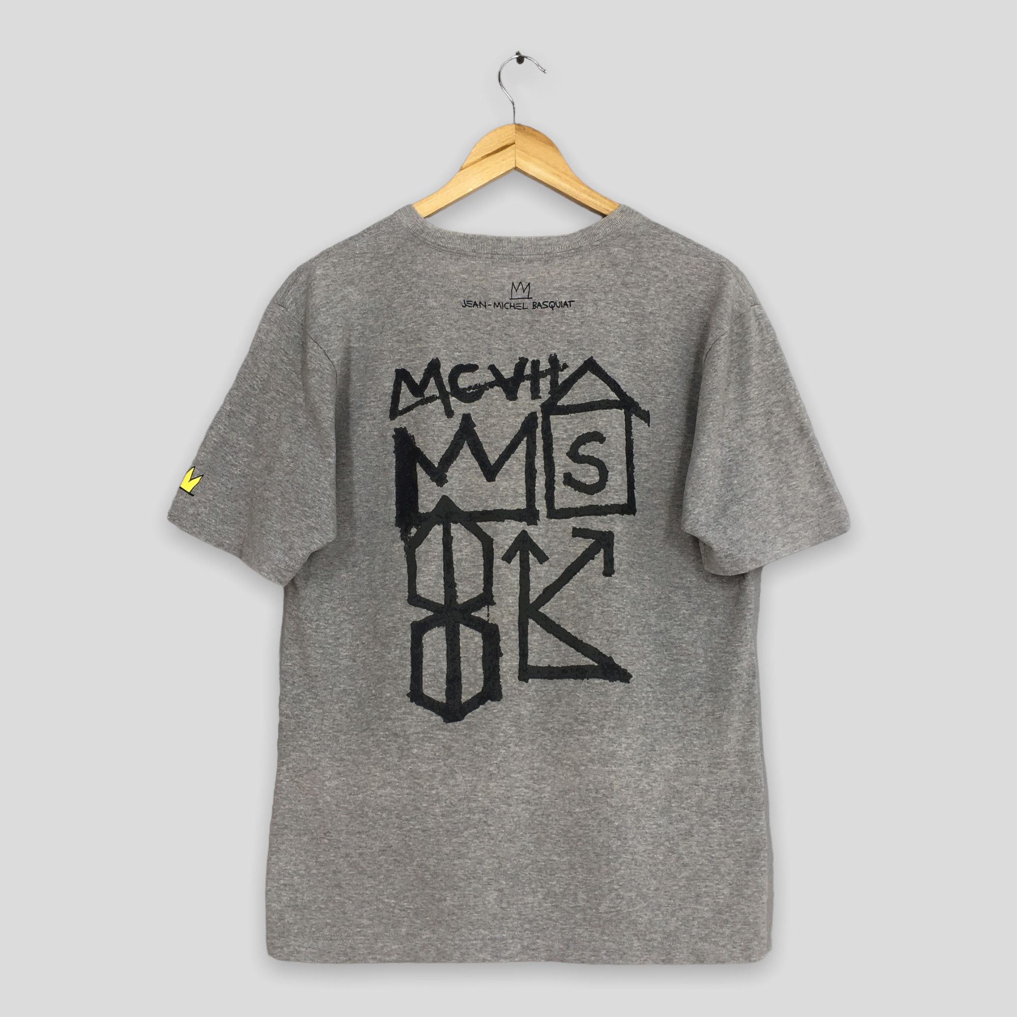 Jean-Michel Basquiat × Vintage Vintage Jean Michel Basquiat MCVII King Pop Art T shirt M Size US M / EU 48-50 / 2 - 6 Thumbnail