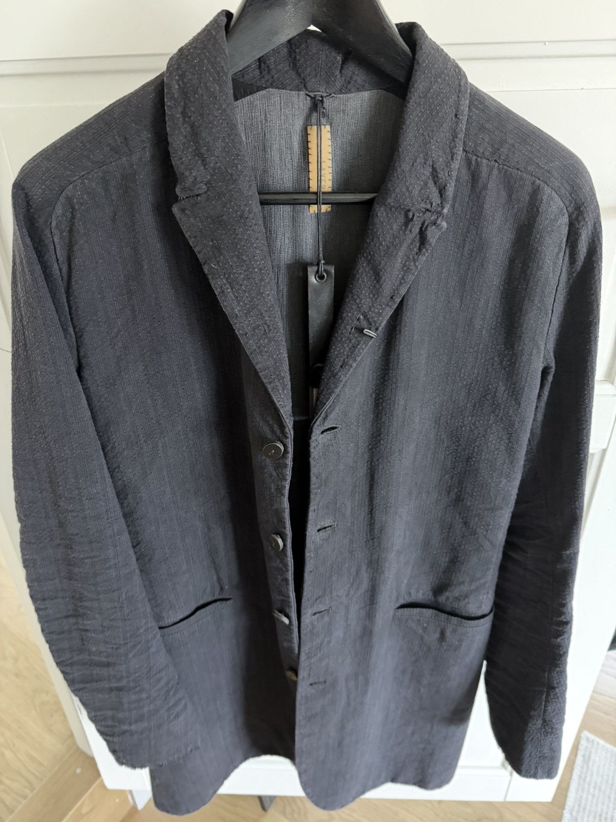 Layer-0 Layer-0 long H blazer in cotton 48 Size 48S - 1 Thumbnail
