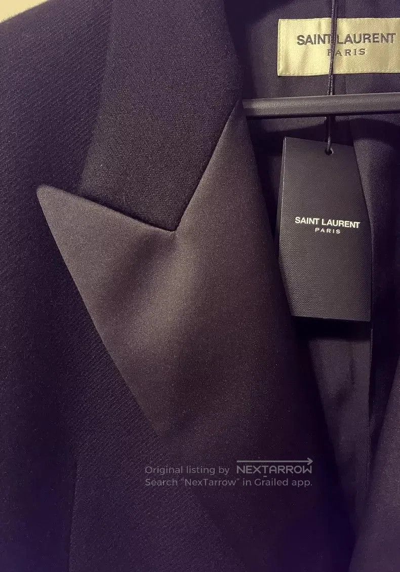 Saint Laurent Paris black silk double. Size US L / EU 52-54 / 3 - 4 Thumbnail