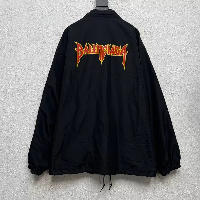 Balenciaga Balenciaga Lightning Flame Letter Logo Pattern Printed Hoo Size US S / EU 44-46 / 1 - 2 Thumbnail