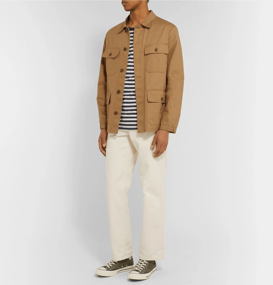 Nonnative Dweller Striped Cotton T-Shirt Size US M / EU 48-50 / 2 - 10 Thumbnail