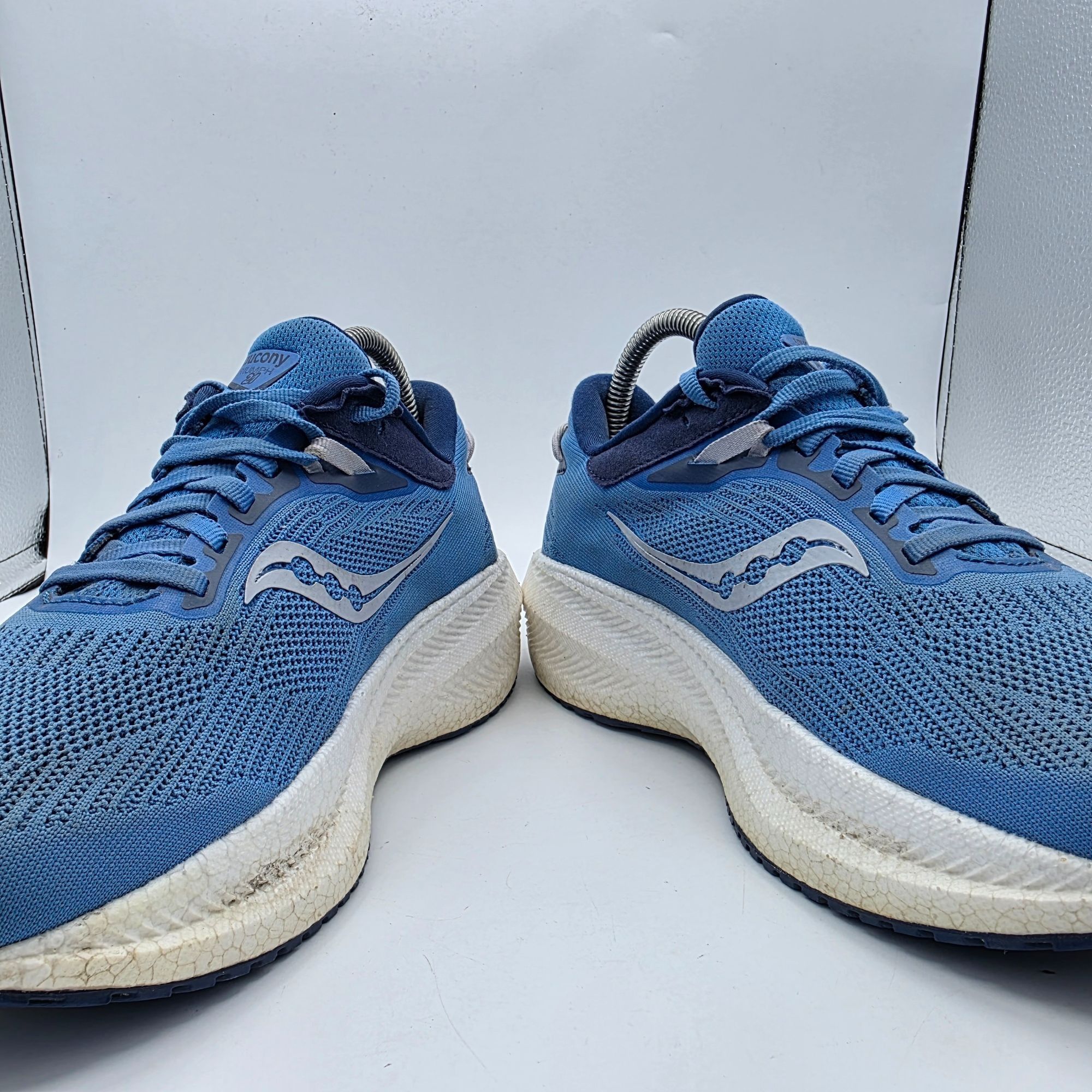 Saucony Saucony Triumph 21 Womens Size 8 Wide Blue Athletic Shoes Ru Size US 8 / IT 38 - 3 Thumbnail