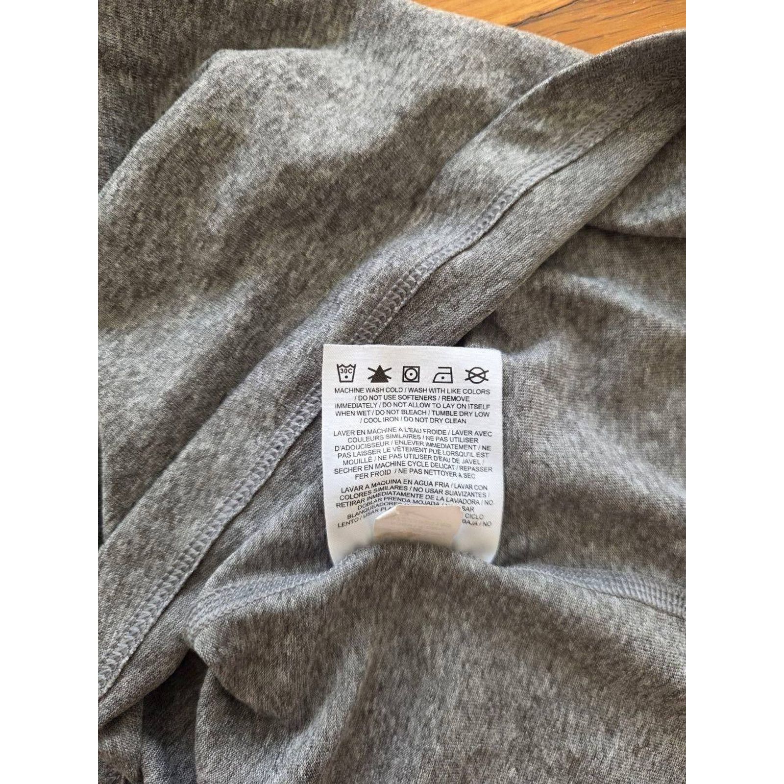 Nike Nike Women's Top Heather Grey X-Small A001165 Size XS / US 0-2 / IT 36-38 - 4 Thumbnail