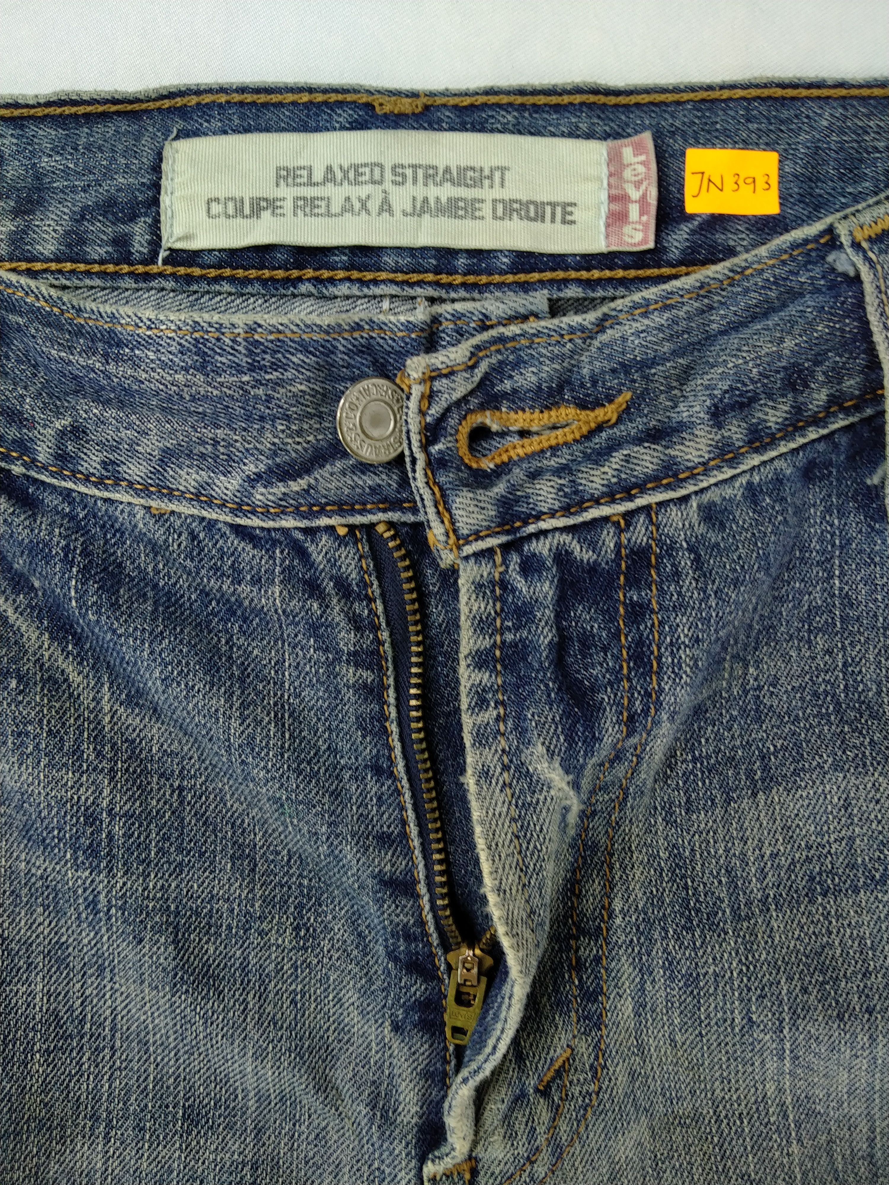 Levi's Vintage Levi's 559 Relaxed Straight Denim 32x28 -JN393 Size US 32 / EU 48 - 9 Thumbnail