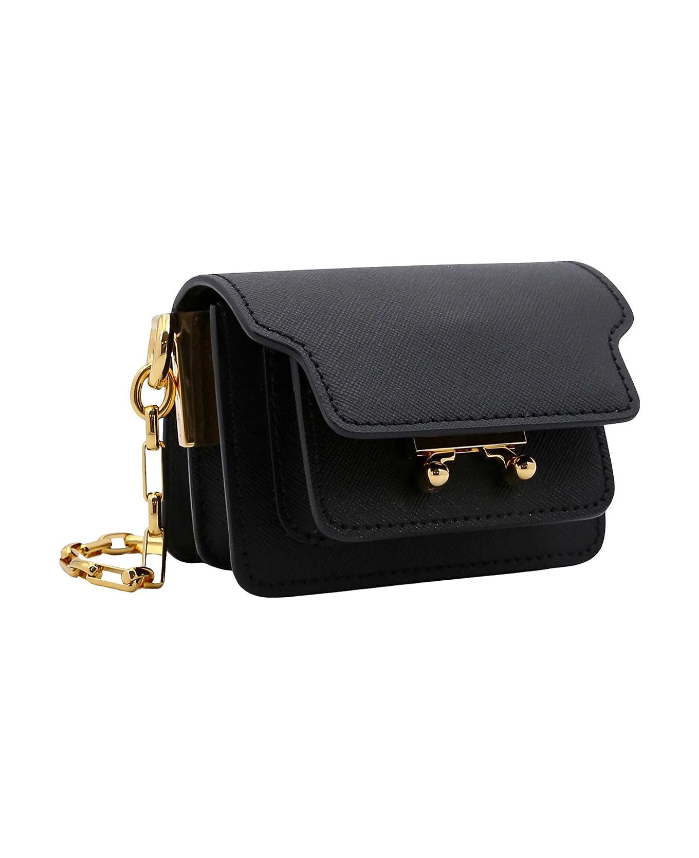 Marni oc11z0525 Size: OS/Trunk Nano Shoulder Bag in Black Size ONE SIZE - 2 Thumbnail