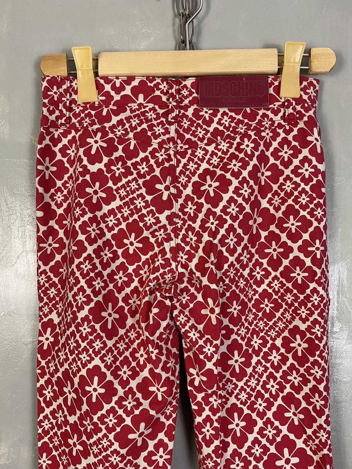 Moschino Moschino Printed Flared Pants Size 26" / US 2 / IT 38 - 6 Thumbnail