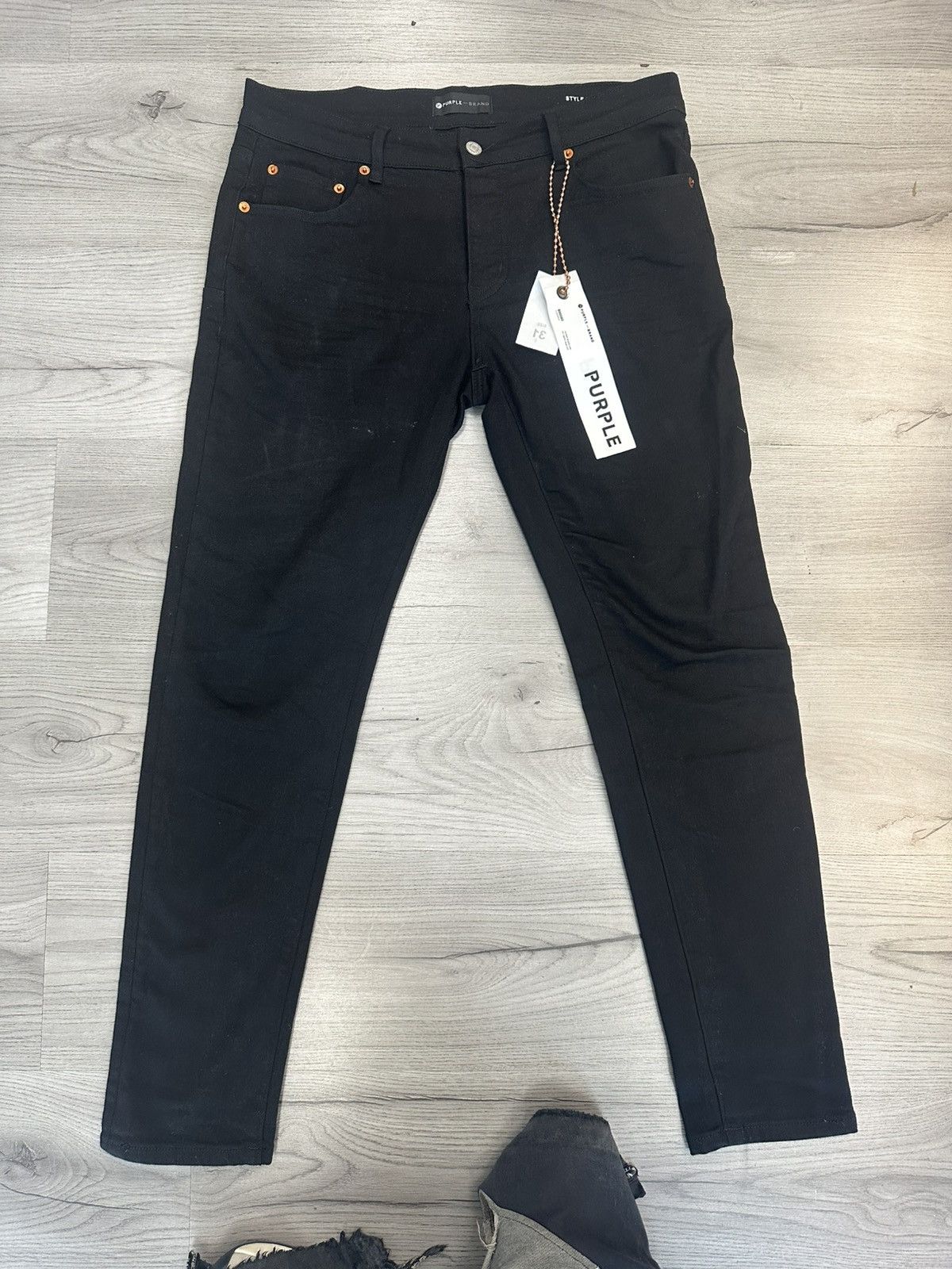 Purple Brand Purple Brand Denim Pant Black Size US 31 - 1 Thumbnail