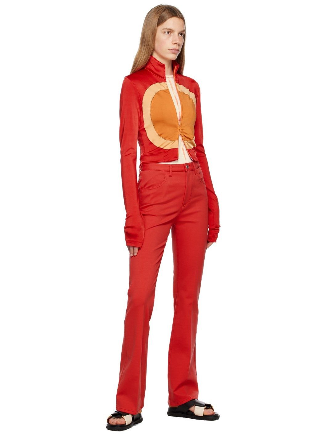Issey Miyake o1y1125 Turtleneck Sweatshirt in Multicolor Size XS / US 0-2 / IT 36-38 - 4 Thumbnail