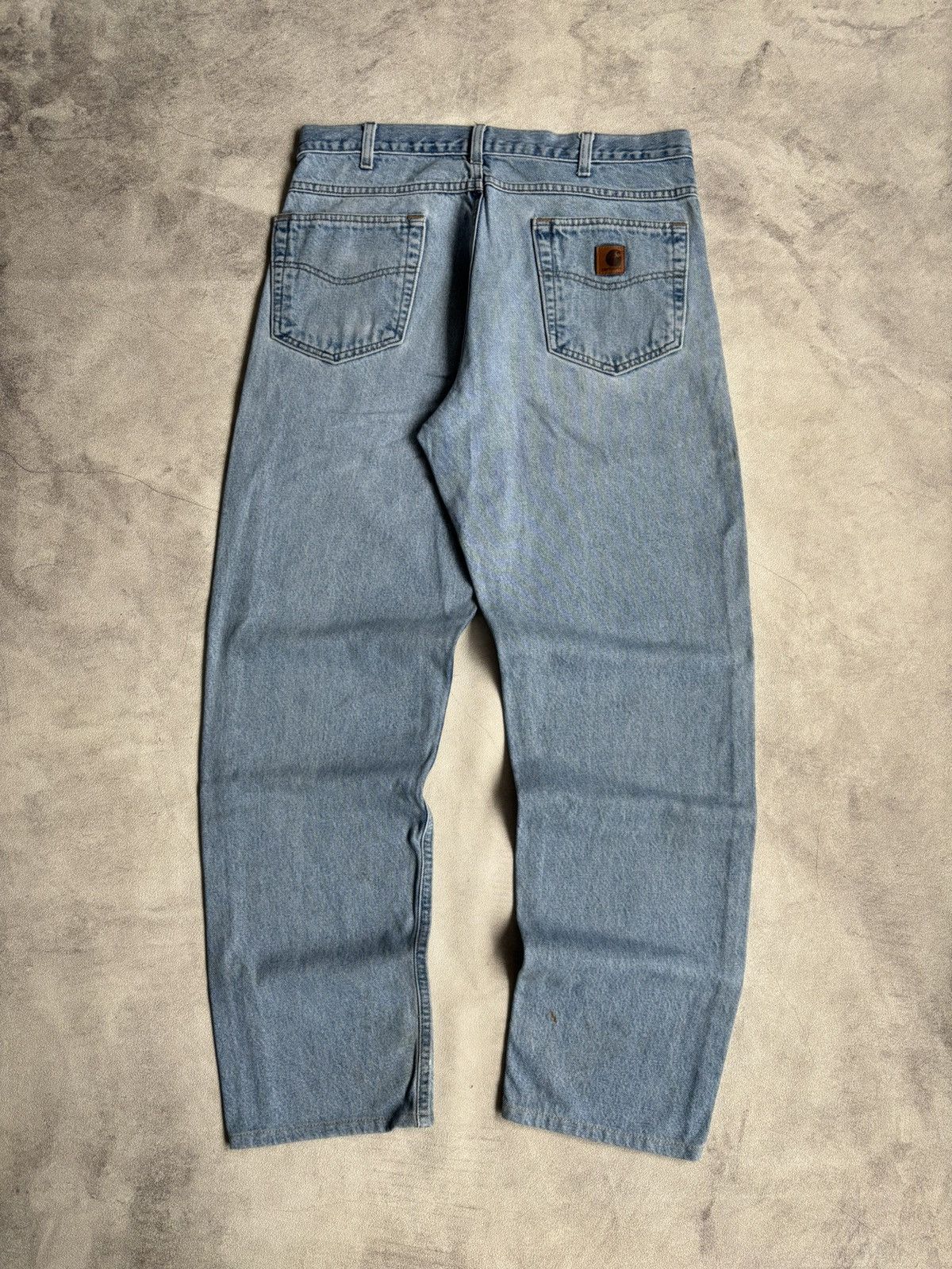 Carhartt carhartt jeans B17 size 34 relaxed fit Size US 34 / EU 50 - 1 Thumbnail