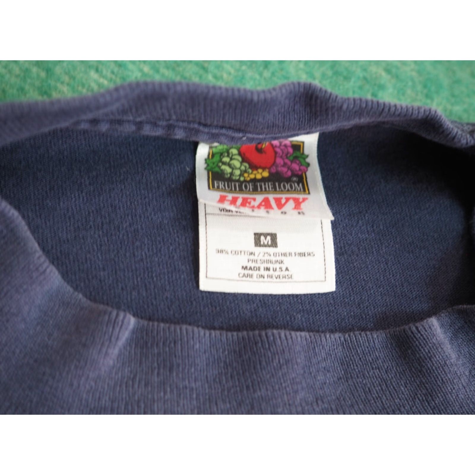 Fruit Of The Loom VTG Fruit of the Loom Wolf Nature Meeteetse Wyoming USA Blue Tee T-Shirt M Unisex Short Sleeve Cotton Graphic Tee 90s Size US M / EU 48-50 / 2 - 6 Thumbnail