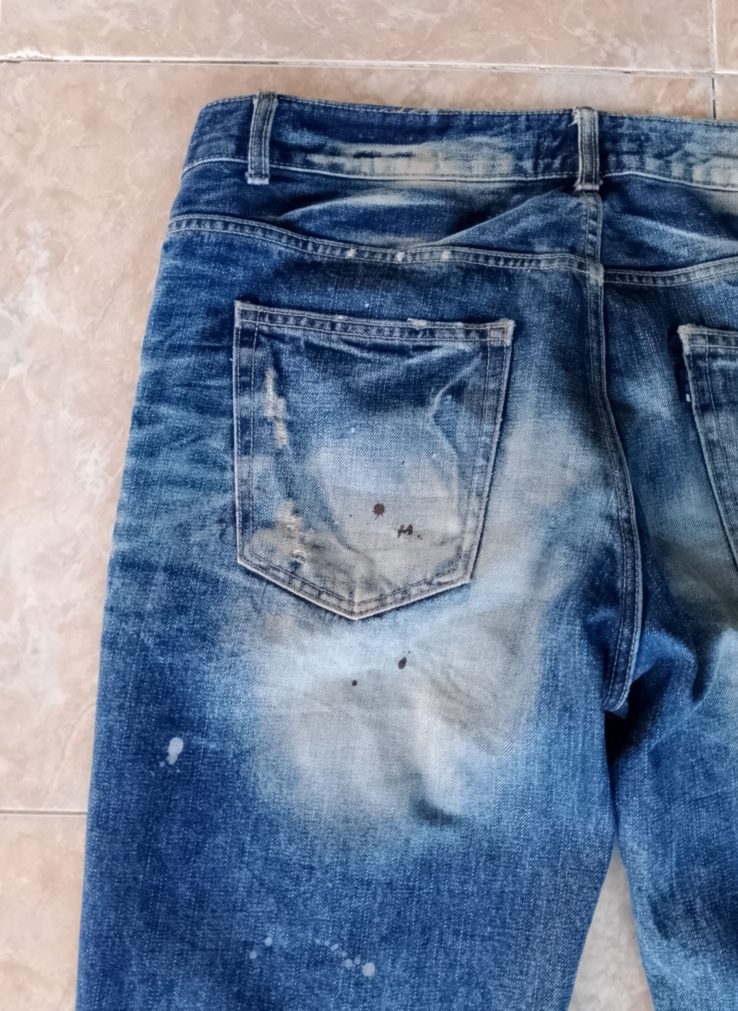 If Six Was Nine H by Figer Boot Cut Distressed Denim Size US 36 / EU 52 - 12 Thumbnail