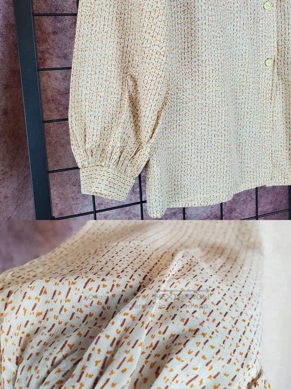 Dior Dior Long Sleeve Beige Cotton Floral Shirt . Size L / US 10 / IT 46 - 7 Thumbnail