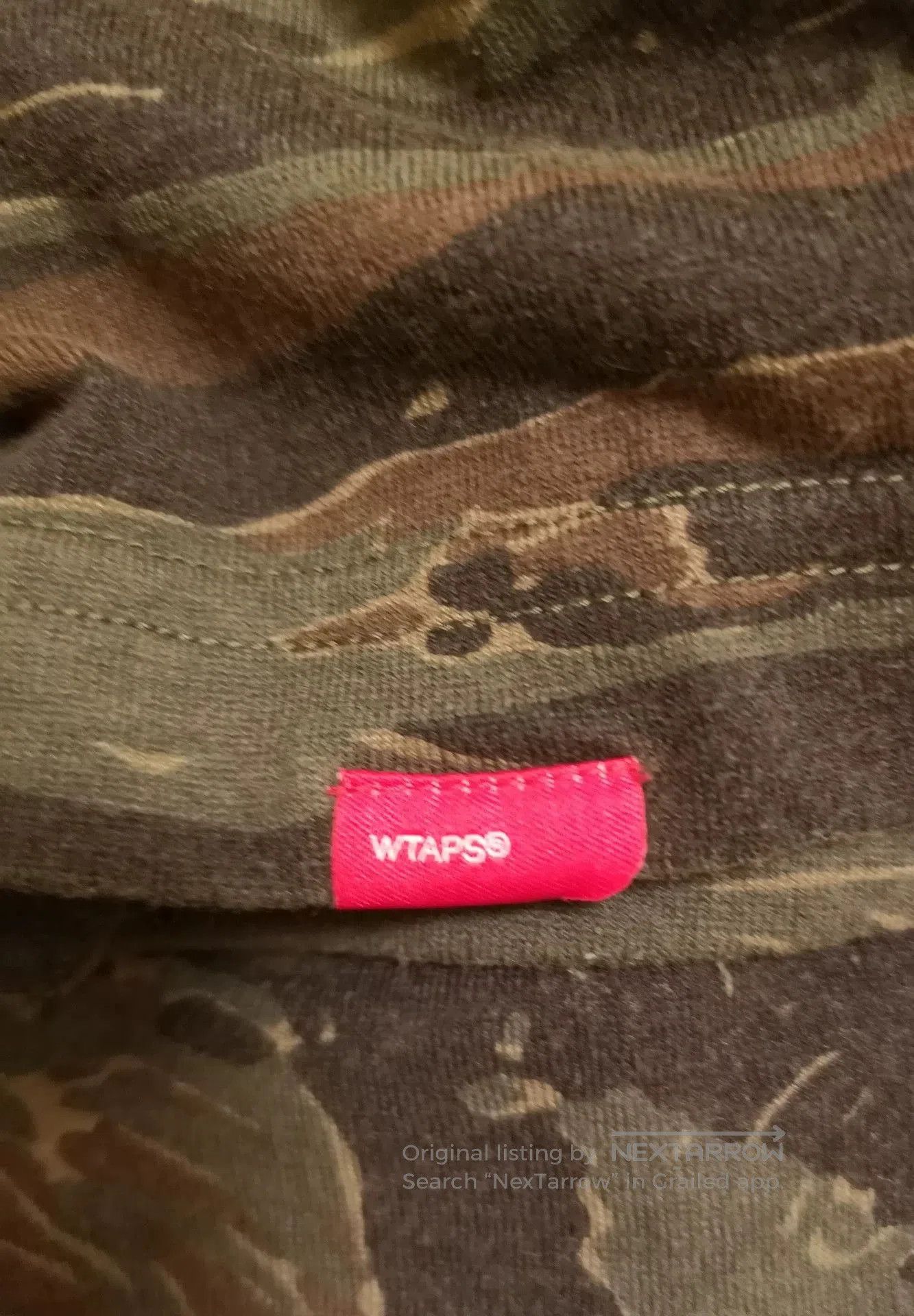 Wtaps WTAPS Vintage Camo Short Sleeve Tee. Size US S / EU 44-46 / 1 - 5 Thumbnail