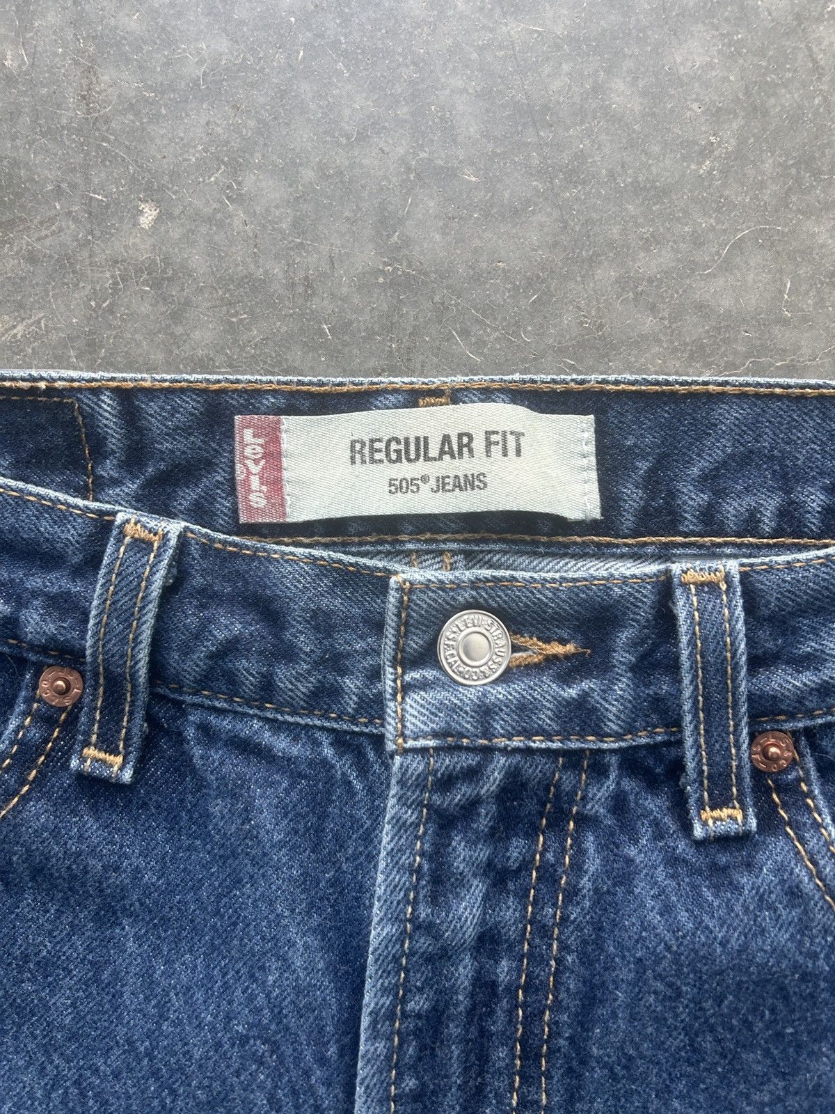 Levi's × Vintage Vintage Y2K Levi’s 505 Denim Jeans 33x30 Size US 33 - 4 Thumbnail