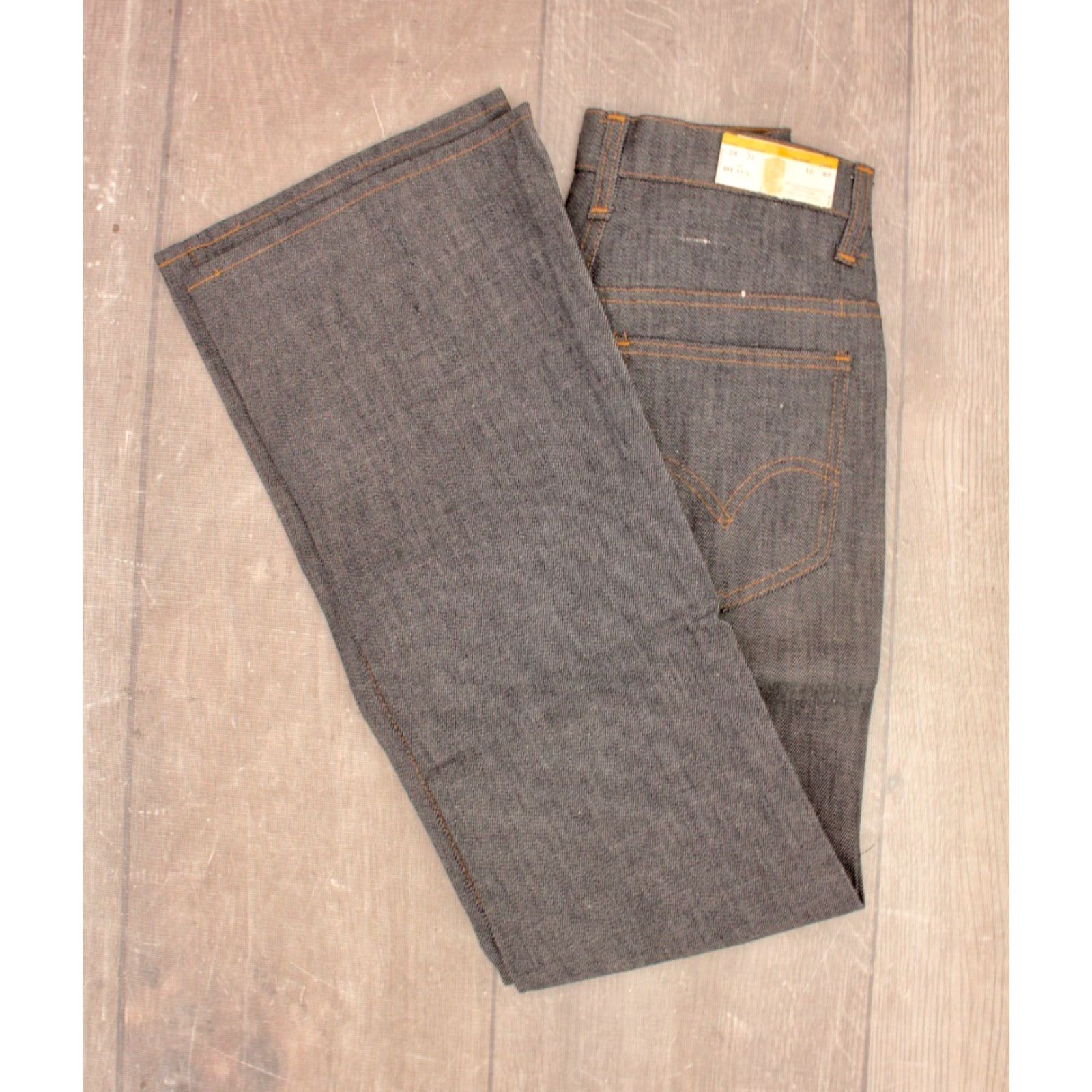 Levi's VINTAGE Levi's Boy's 646 Bellbottom Jeans 28x31 Blue Bellbottoms 1970s Boys Cowboys Retro Jeans Size US 28 / EU 44 - 2 Thumbnail