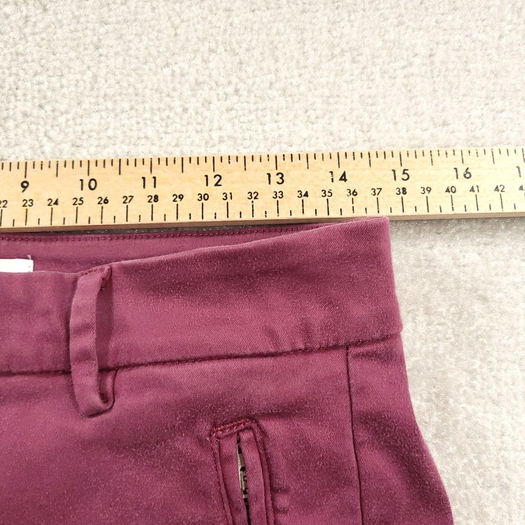 Vintage VINTAGE Level 99 Pants Women's 28 Purple Lyocell Blend Straight Leg Capri Zipper PHOTO Size 28" / US 6 / IT 42 - 5 Thumbnail