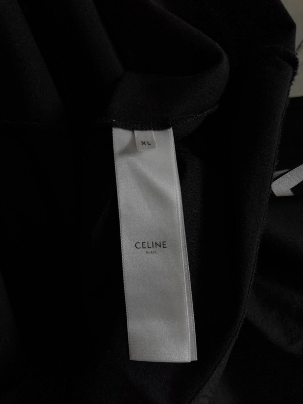Celine CELINE LOOSE T-SHIRT IN COTTON JERSEY Size US XL / EU 56 / 4 - 5 Thumbnail