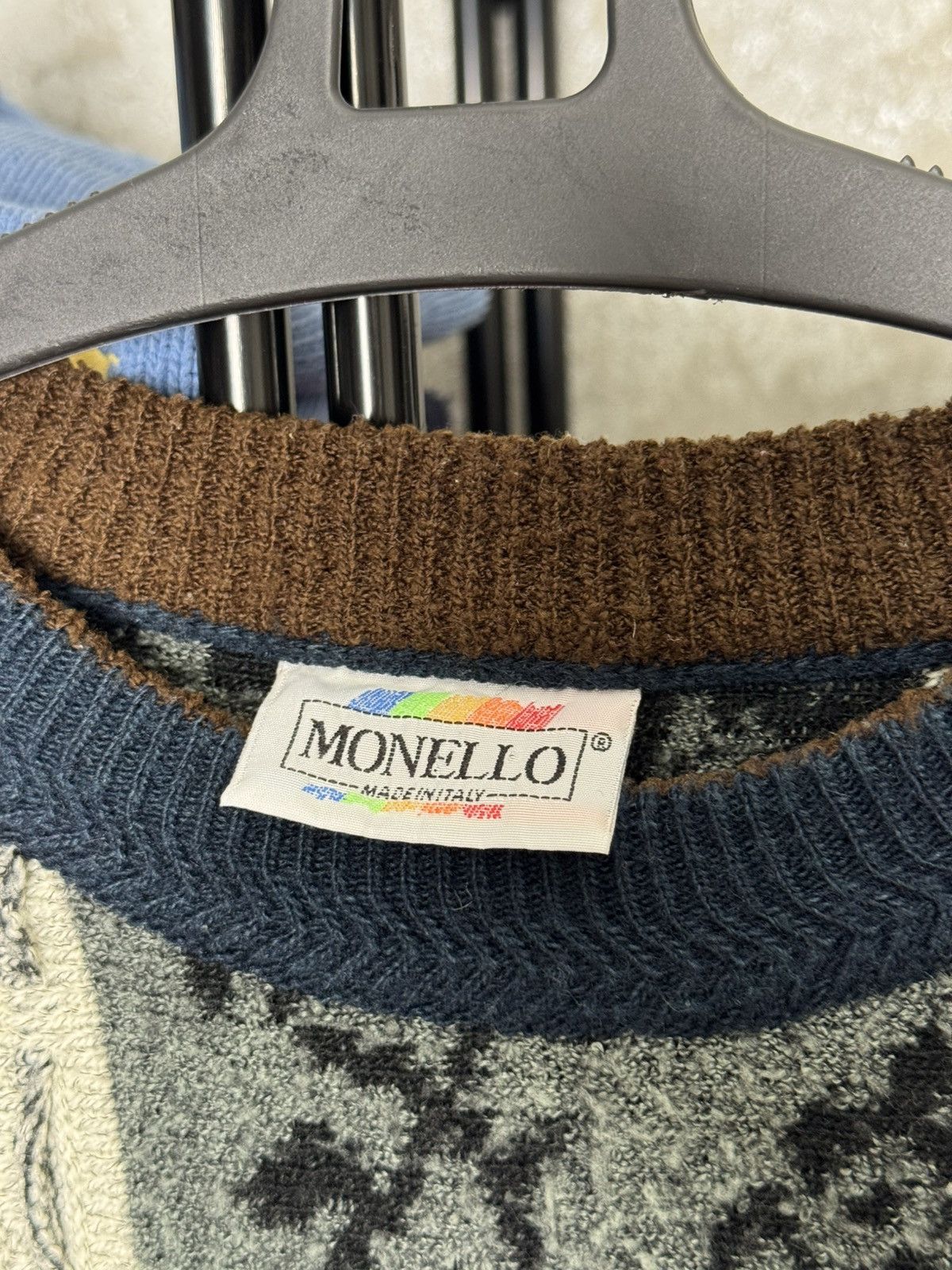 Vintage Vintage Sweater Monello Googi style Size US XL / EU 56 / 4 - 2 Thumbnail