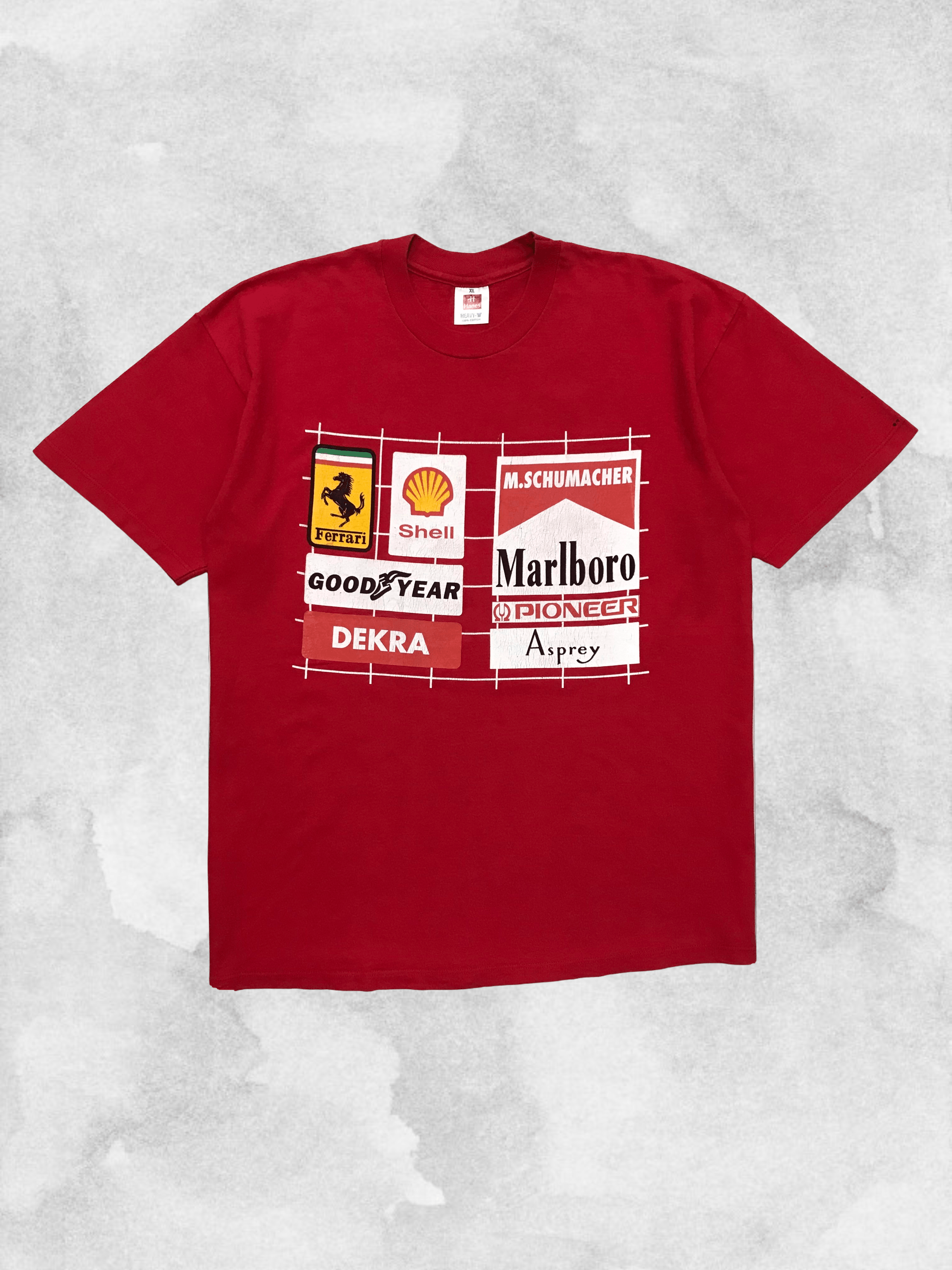 Ferrari Ferrari Marlboro M. Schumacher Vintage T-Shirt Tee F1 Racing Size US XL / EU 56 / 4 - 1 Thumbnail