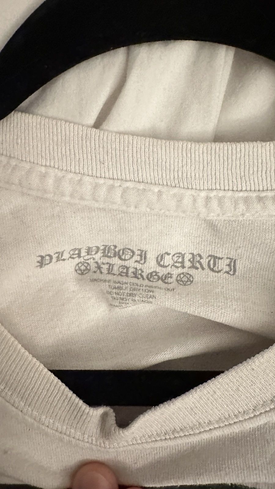 Japanese Brand × Playboi Carti Playboi Carti Neon Tour Long Sleeve White Size US XL / EU 56 / 4 - 7 Thumbnail