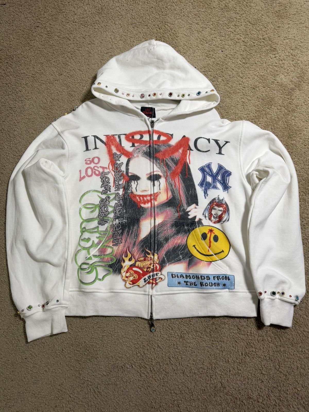 LOST INTRICACY Lost Intricacy Jewel Hoodie Size US XL / EU 56 / 4 - 1 Thumbnail