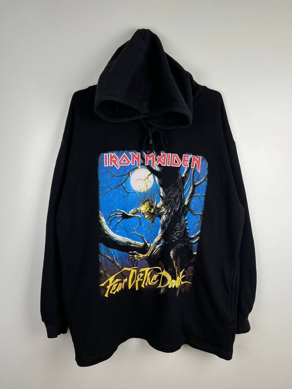 Vintage Iron Maiden Fear Of The Dark band vintage hoodie size XL Size US XL / EU 56 / 4 - 1 Thumbnail
