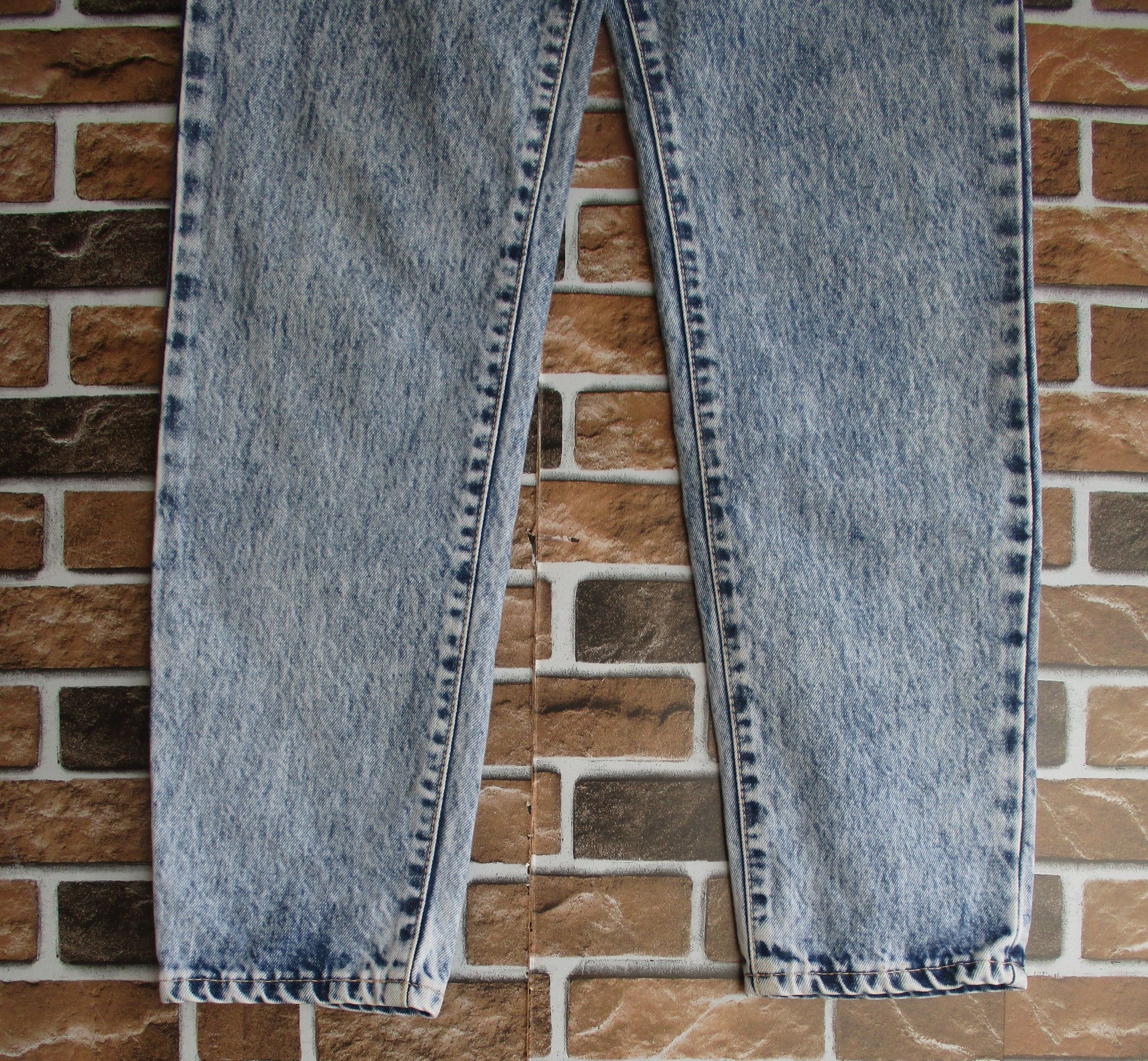 Edwin × Vintage E501 Acid Wash Slim Tapered W30 L30.5 Size US 30 / EU 46 - 6 Thumbnail